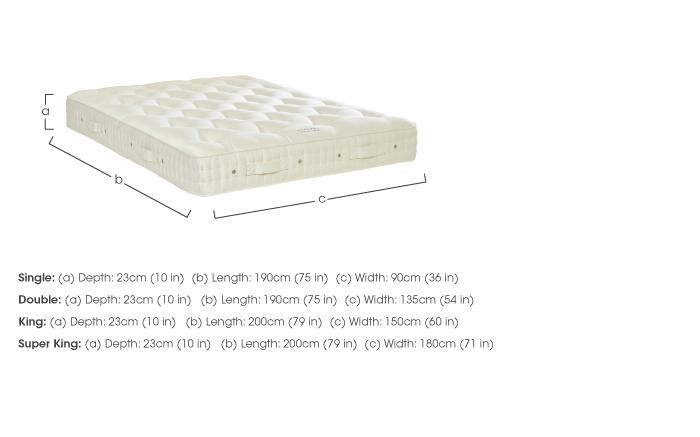Superb Pocket Sprung Mattress in  on Furniture Village