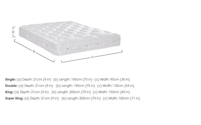 Supreme Pocket Sprung Mattress in  on Furniture Village