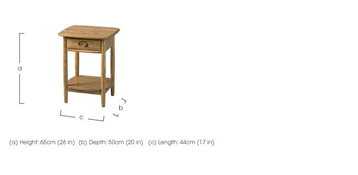 Windsor Lamp Table in  on Furniture Village