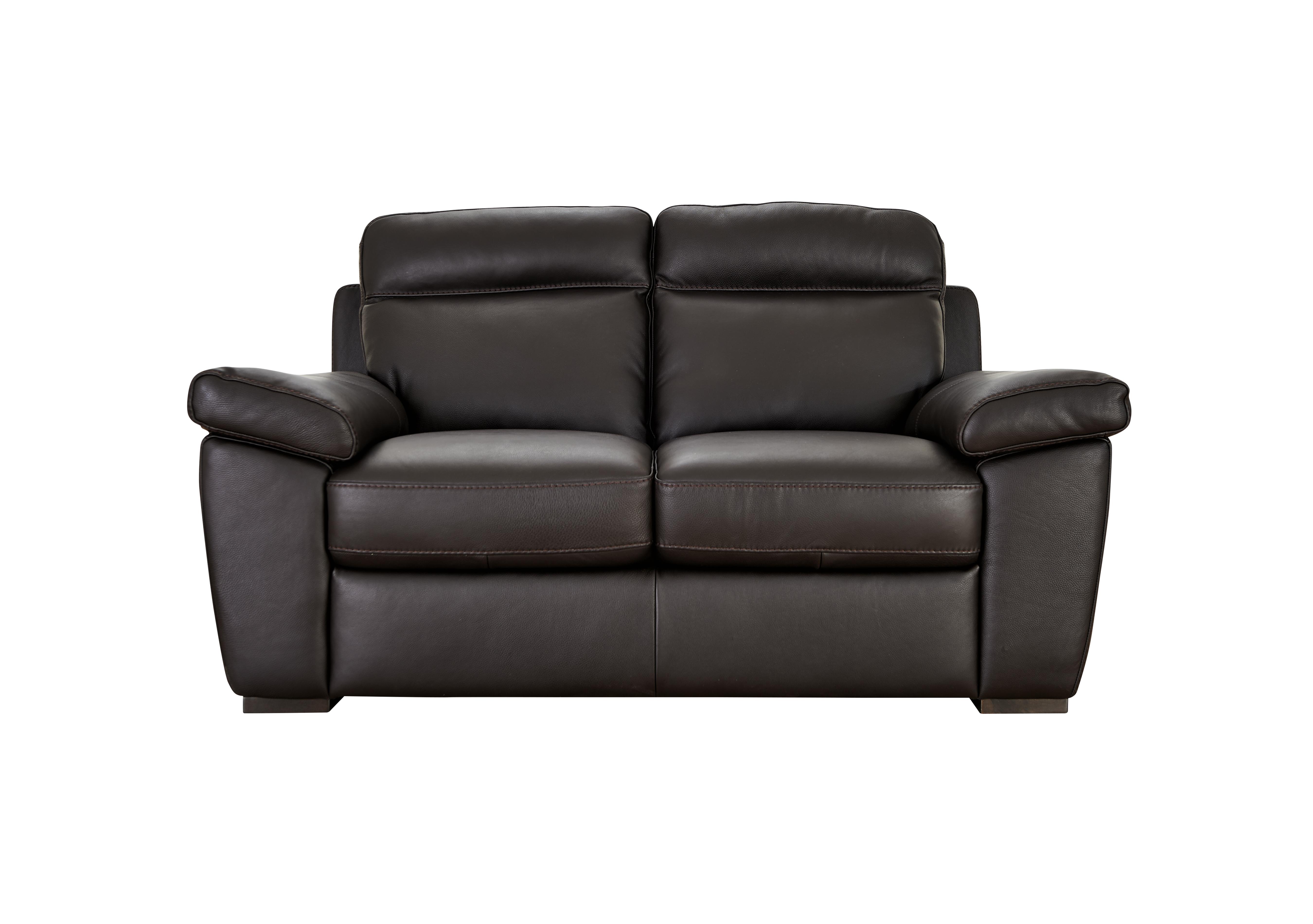 Andria 3 Seater Leather Sofa in Dream 20je on Furniture Village