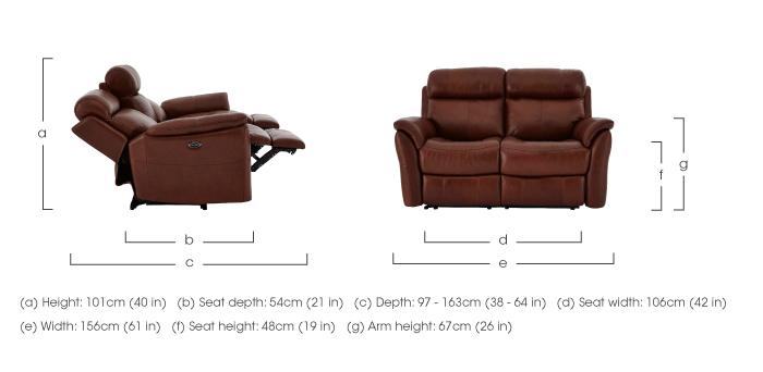 Relax Station Revive 2 Seater Leather Sofa in  on Furniture Village