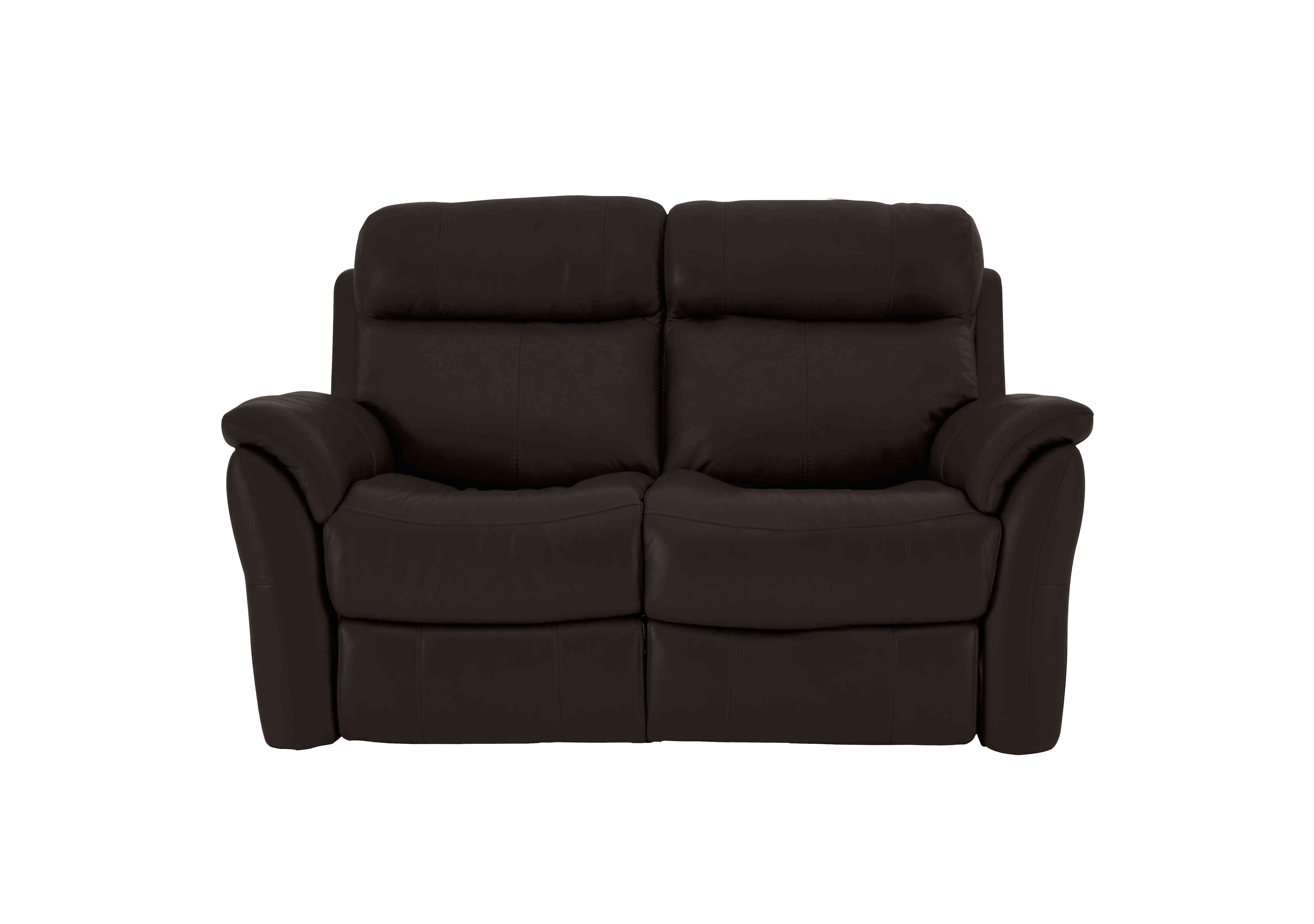Relax Station Revive 2 Seater Leather Sofa in Bv-1748 Dark Chocolate on Furniture Village