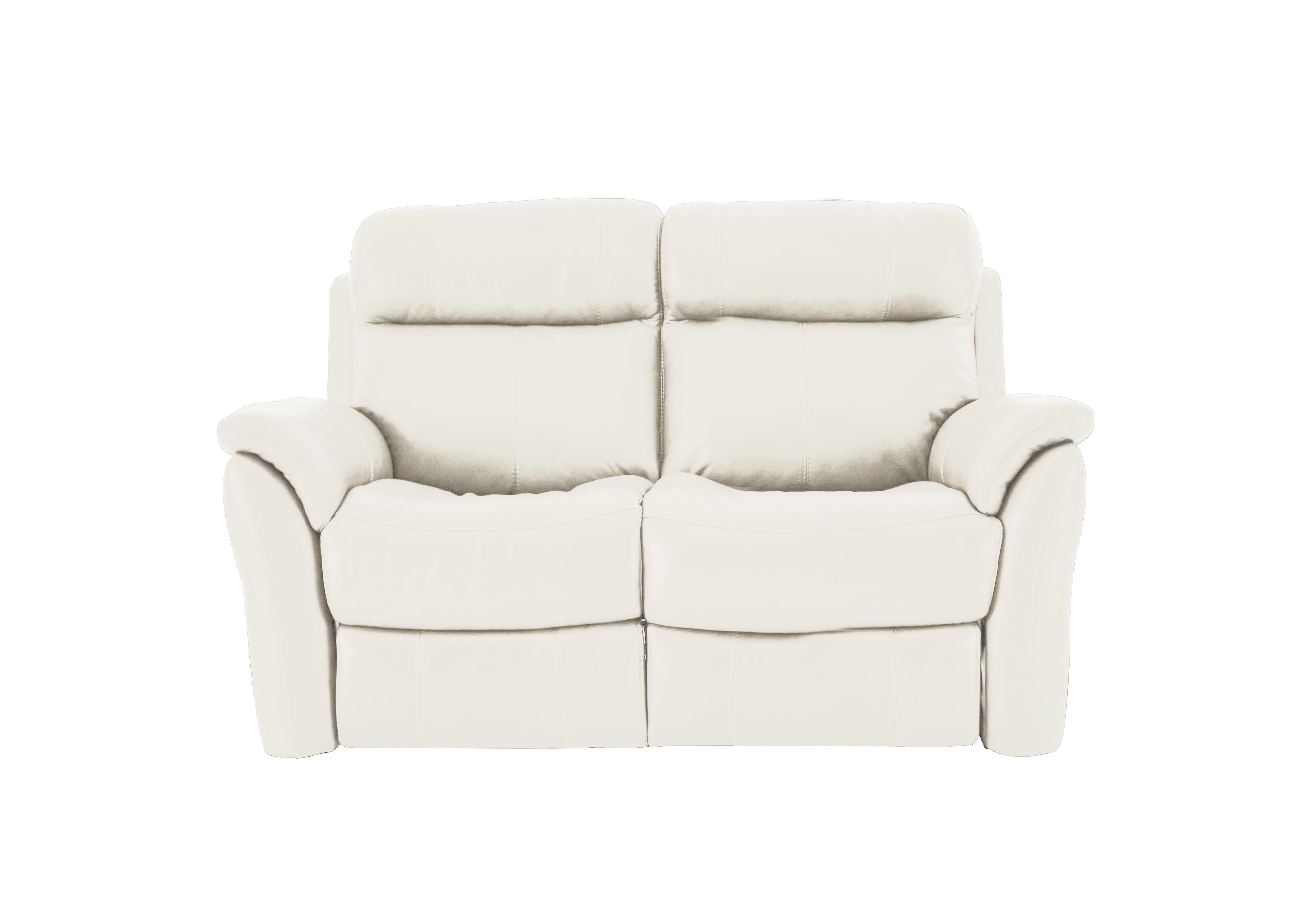 Relax Station Revive 2 Seater Leather Sofa in Bv-744d Star White on Furniture Village