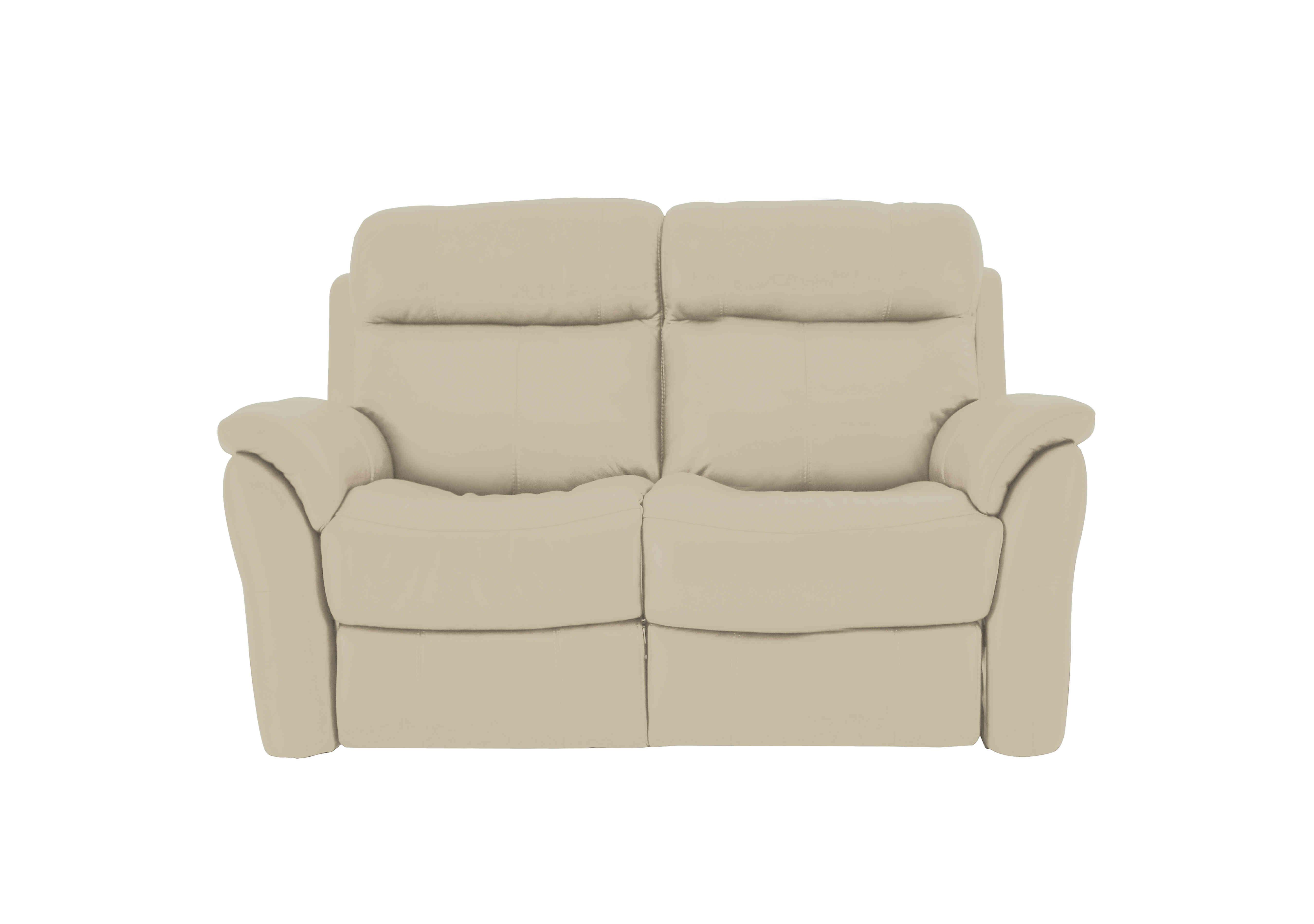 Relax Station Revive 2 Seater Leather Sofa in Bv-862c Bisque on Furniture Village