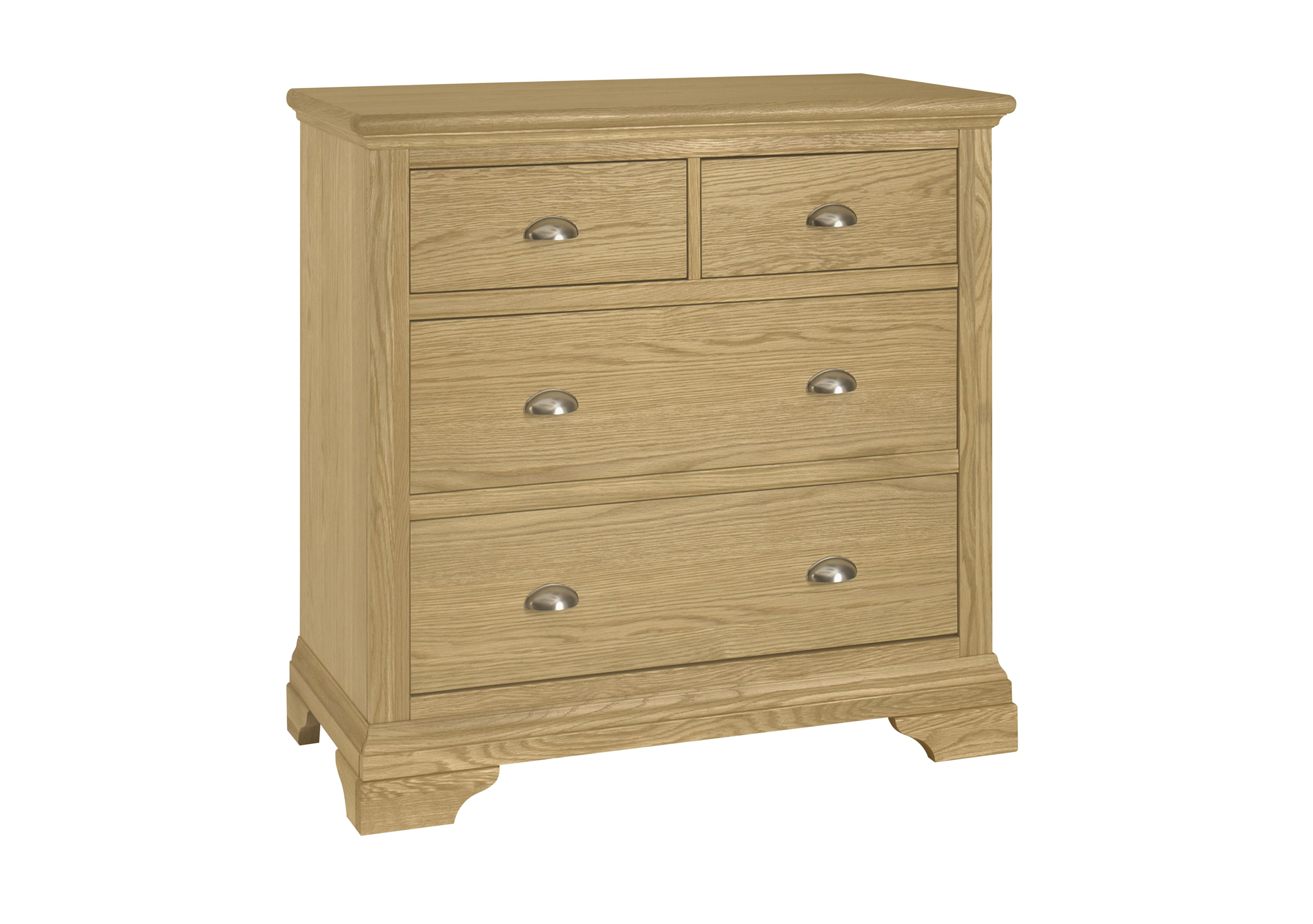 Emily 4 Drawer Chest in Oak on Furniture Village