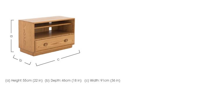 Windsor TV Cabinet in  on Furniture Village