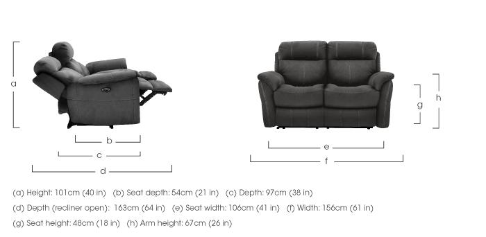 Relax Station Revive 2 Seater Fabric Sofa in  on Furniture Village