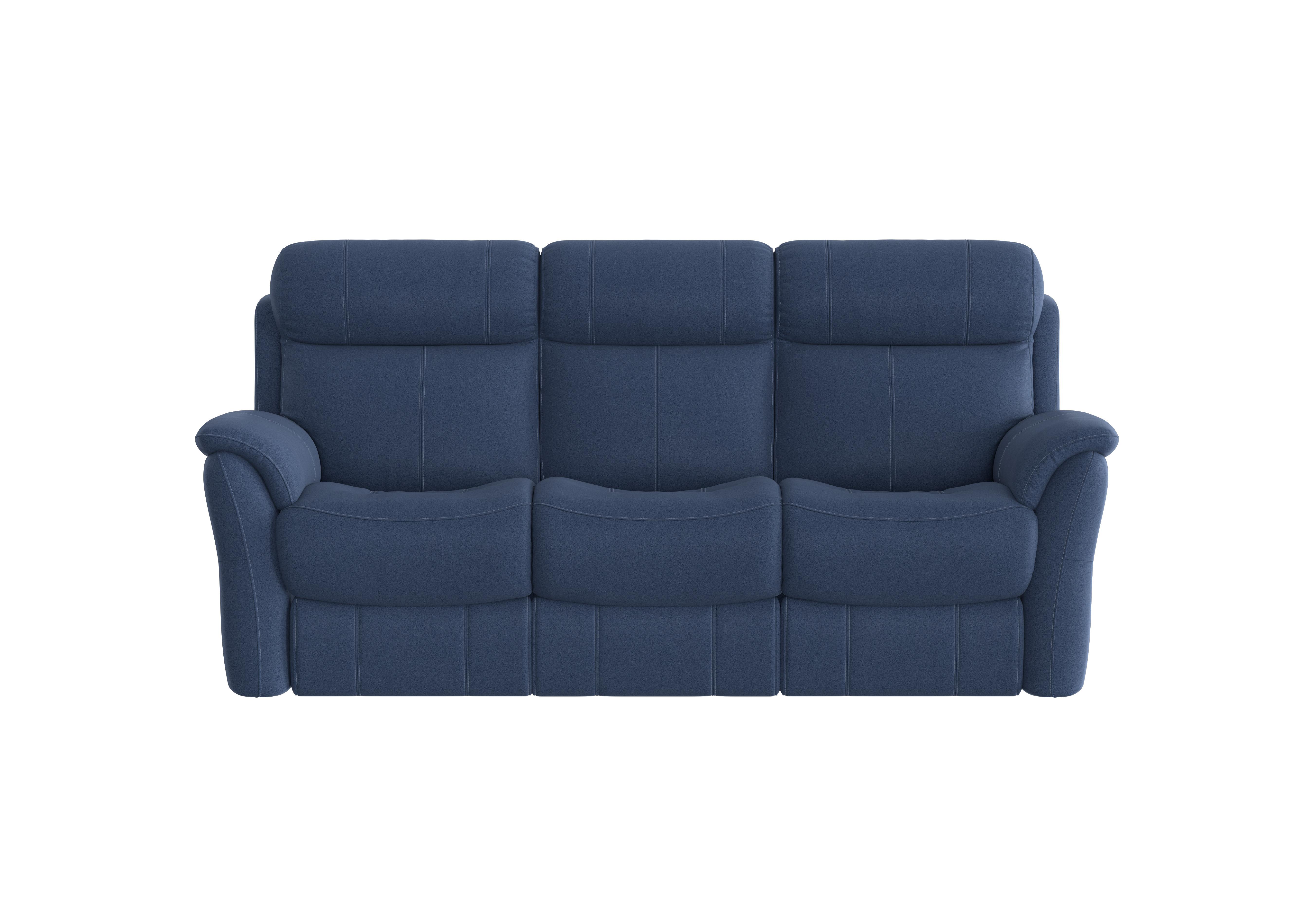 Relax Station Revive 3 Seater Fabric Sofa in Bfa-Blj-R10 Blue on Furniture Village