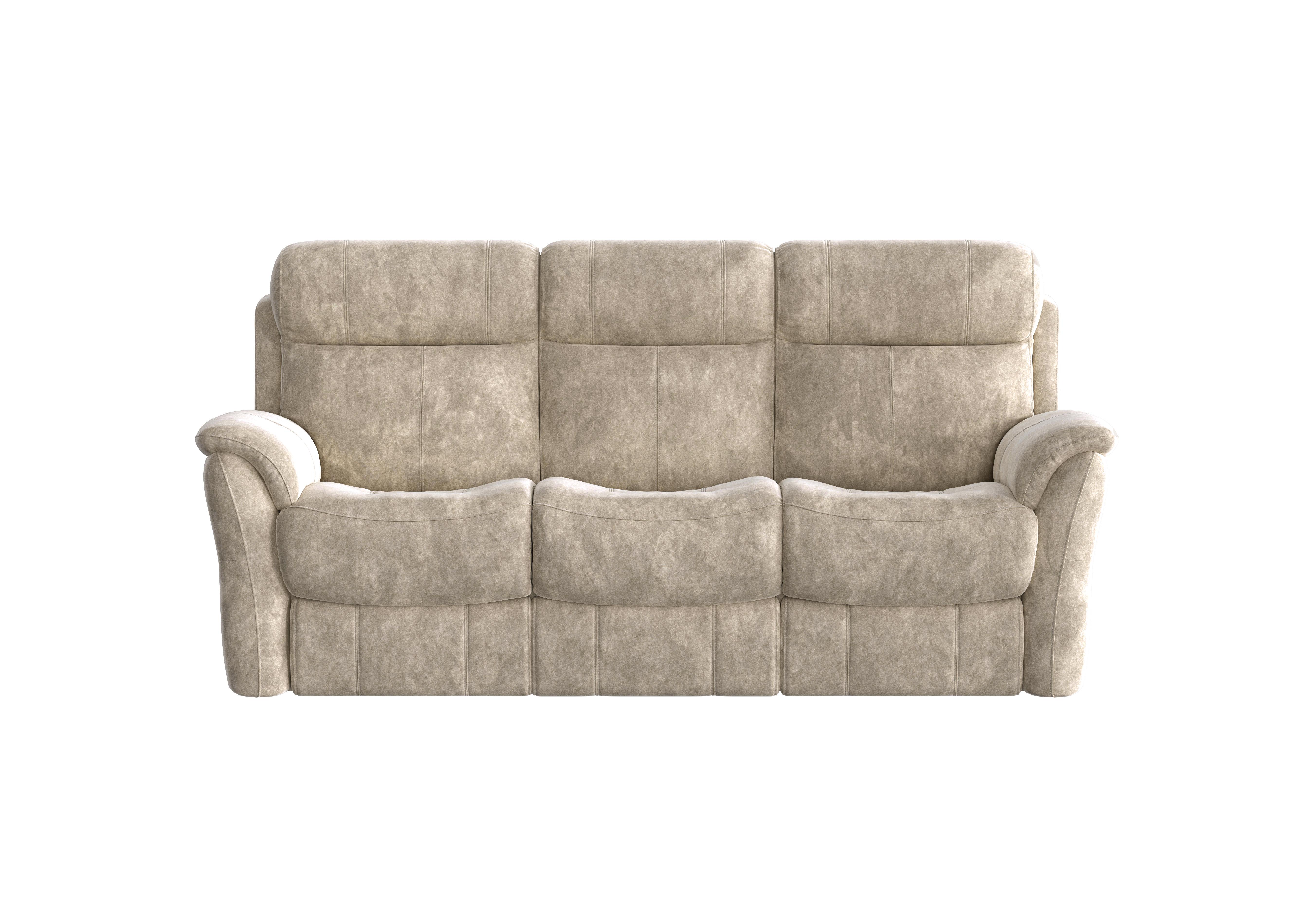Relax Station Revive 3 Seater Fabric Sofa in Bfa-Bnn-R26 Fv2 Cream on Furniture Village