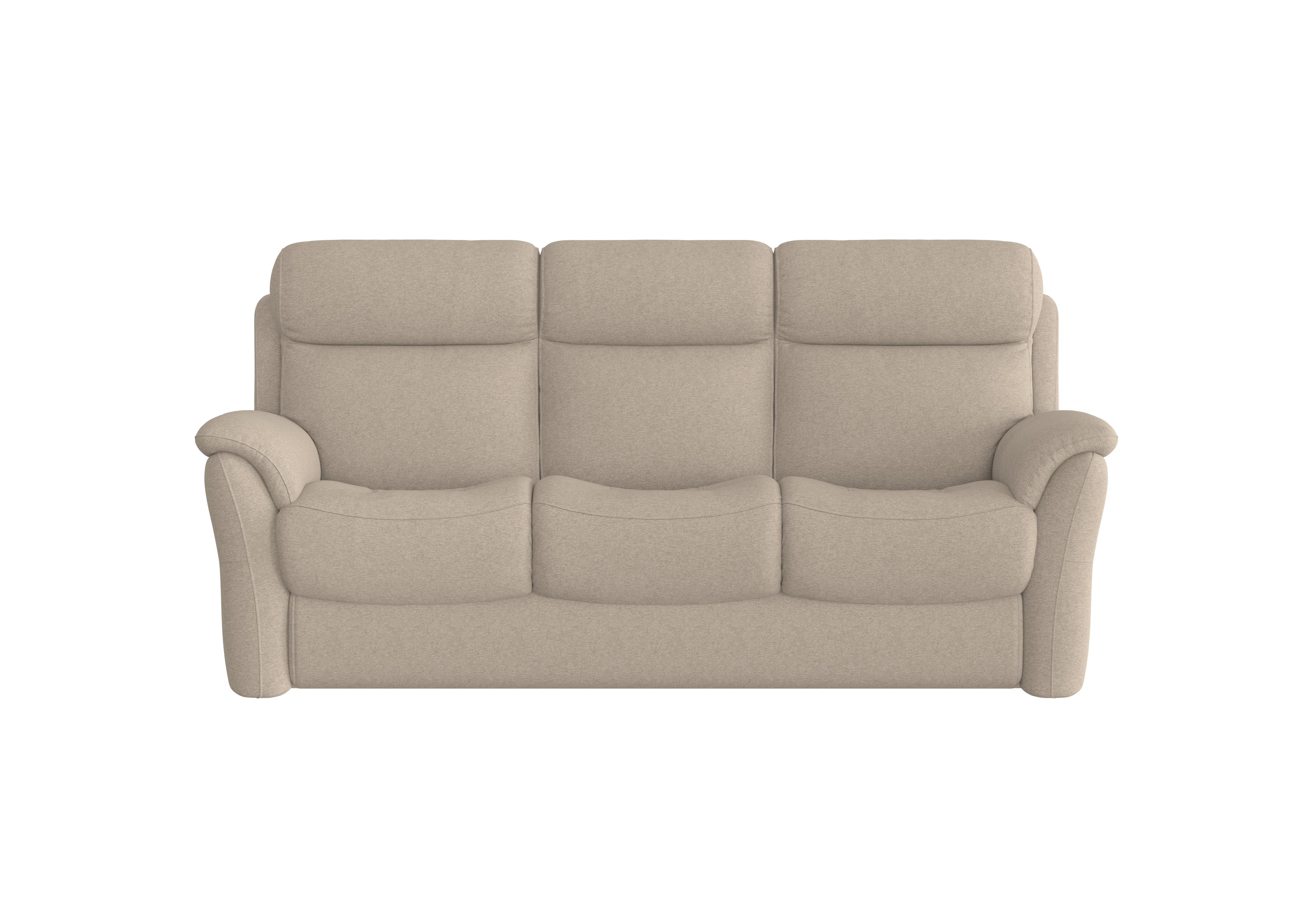 Relax Station Revive 3 Seater Fabric Sofa in Fab-Ska-R28 Beige on Furniture Village