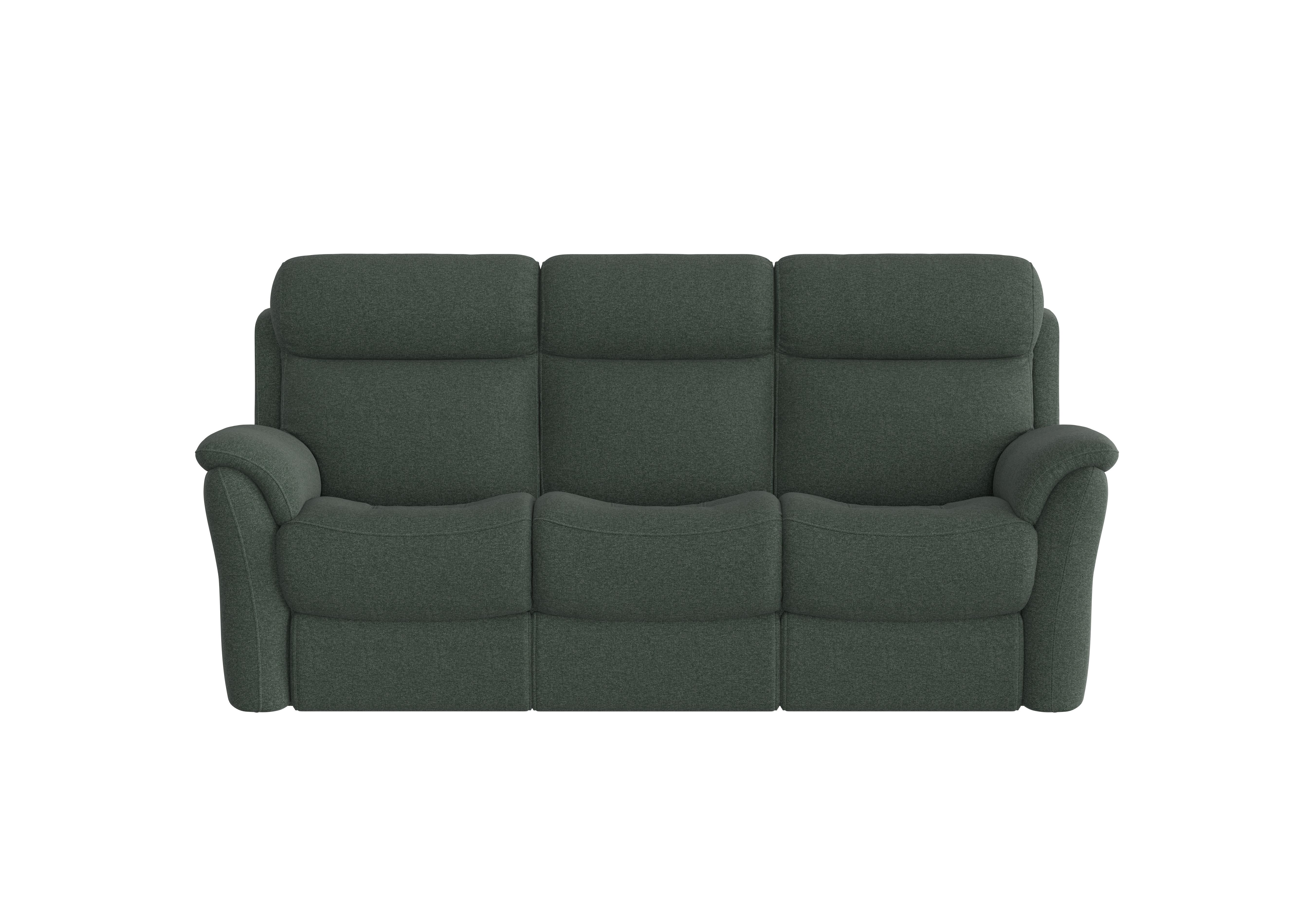 Relax Station Revive 3 Seater Fabric Sofa in Fab-Ska-R48 Moss Green on Furniture Village