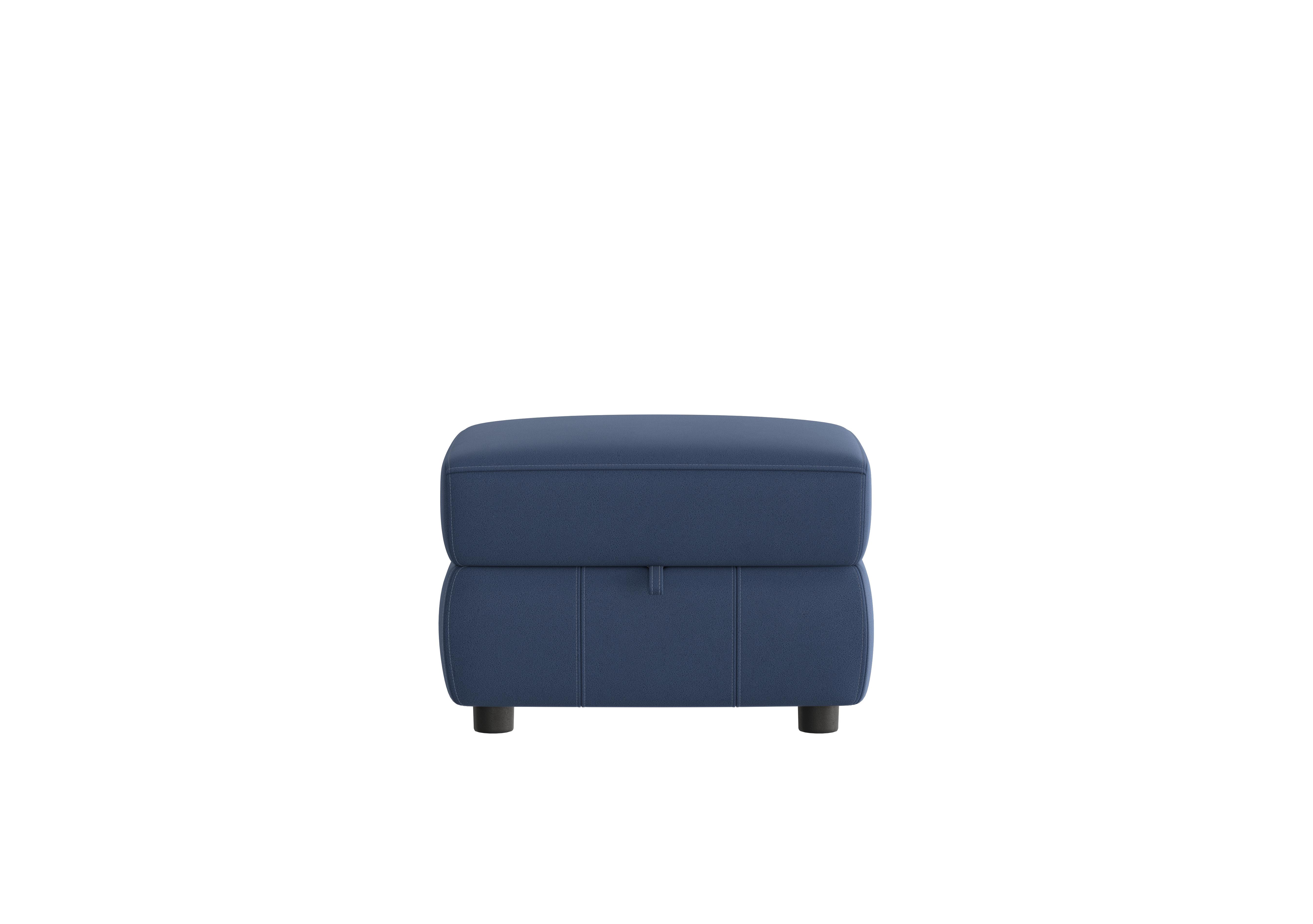 Relax Station Revive Fabric Storage Footstool in Bfa-Blj-R10 Blue on Furniture Village