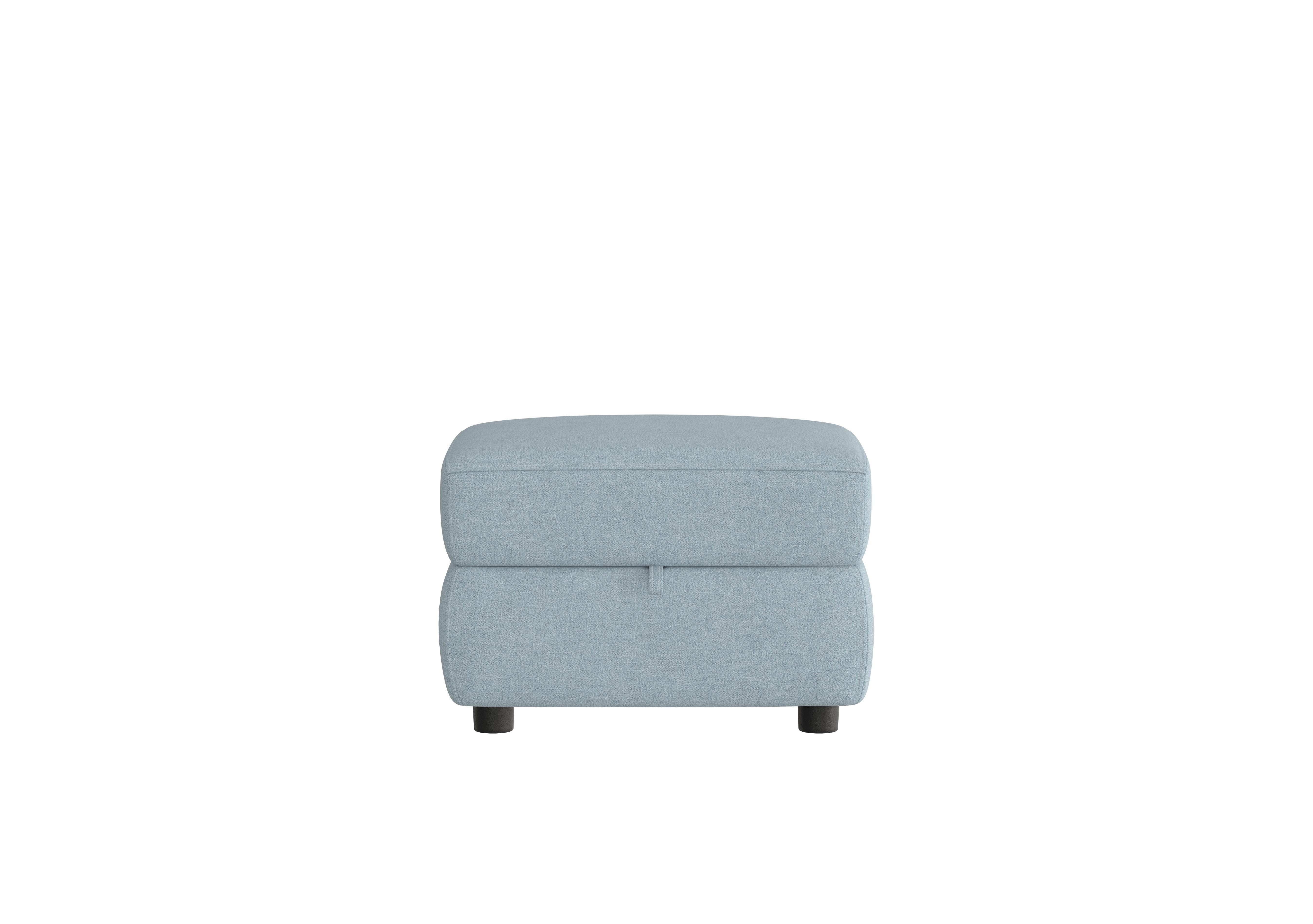 Relax Station Revive Fabric Storage Footstool in Fab-Meo-R17 Baby Blue on Furniture Village
