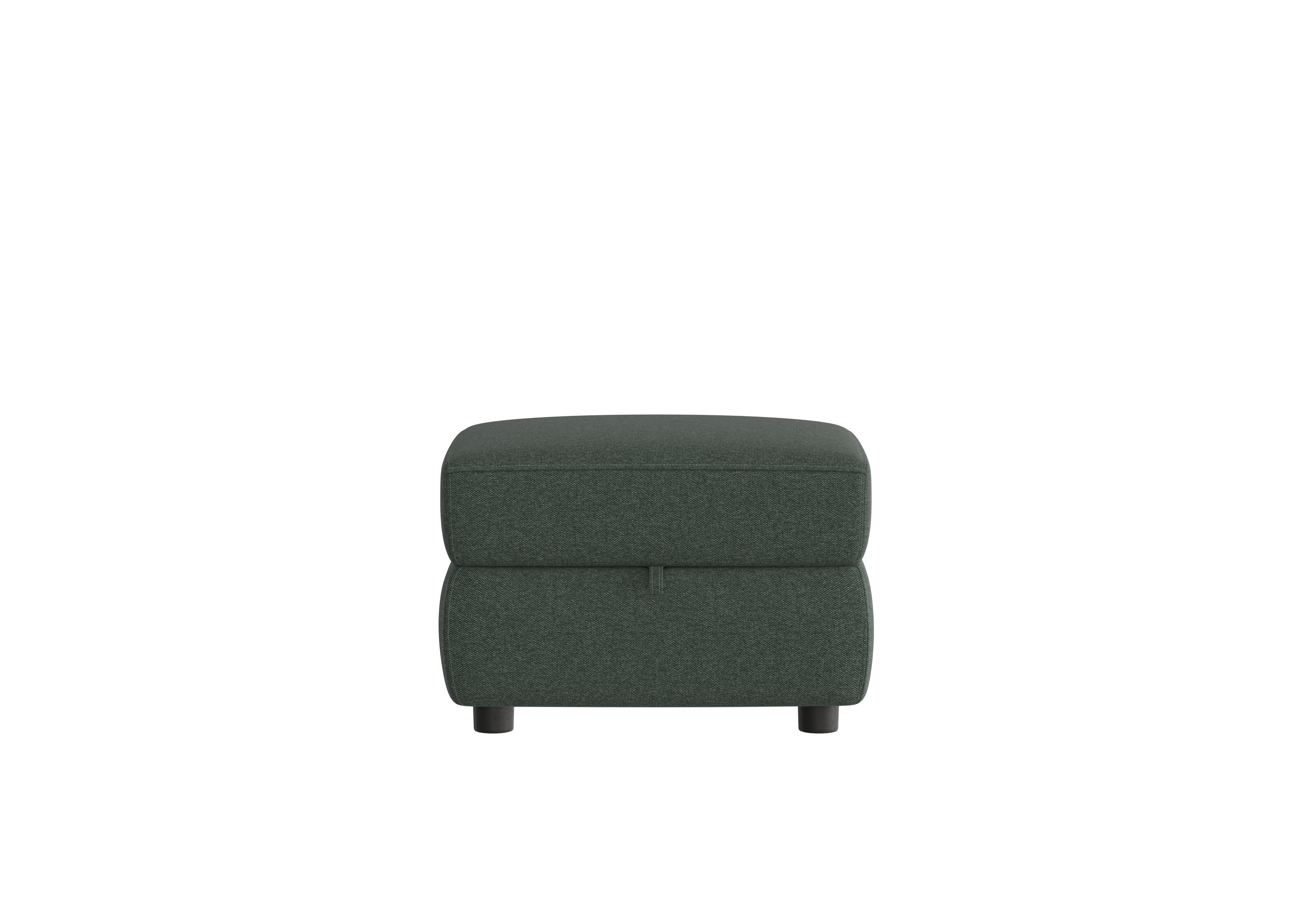 Relax Station Revive Fabric Storage Footstool in Fab-Ska-R48 Moss Green on Furniture Village