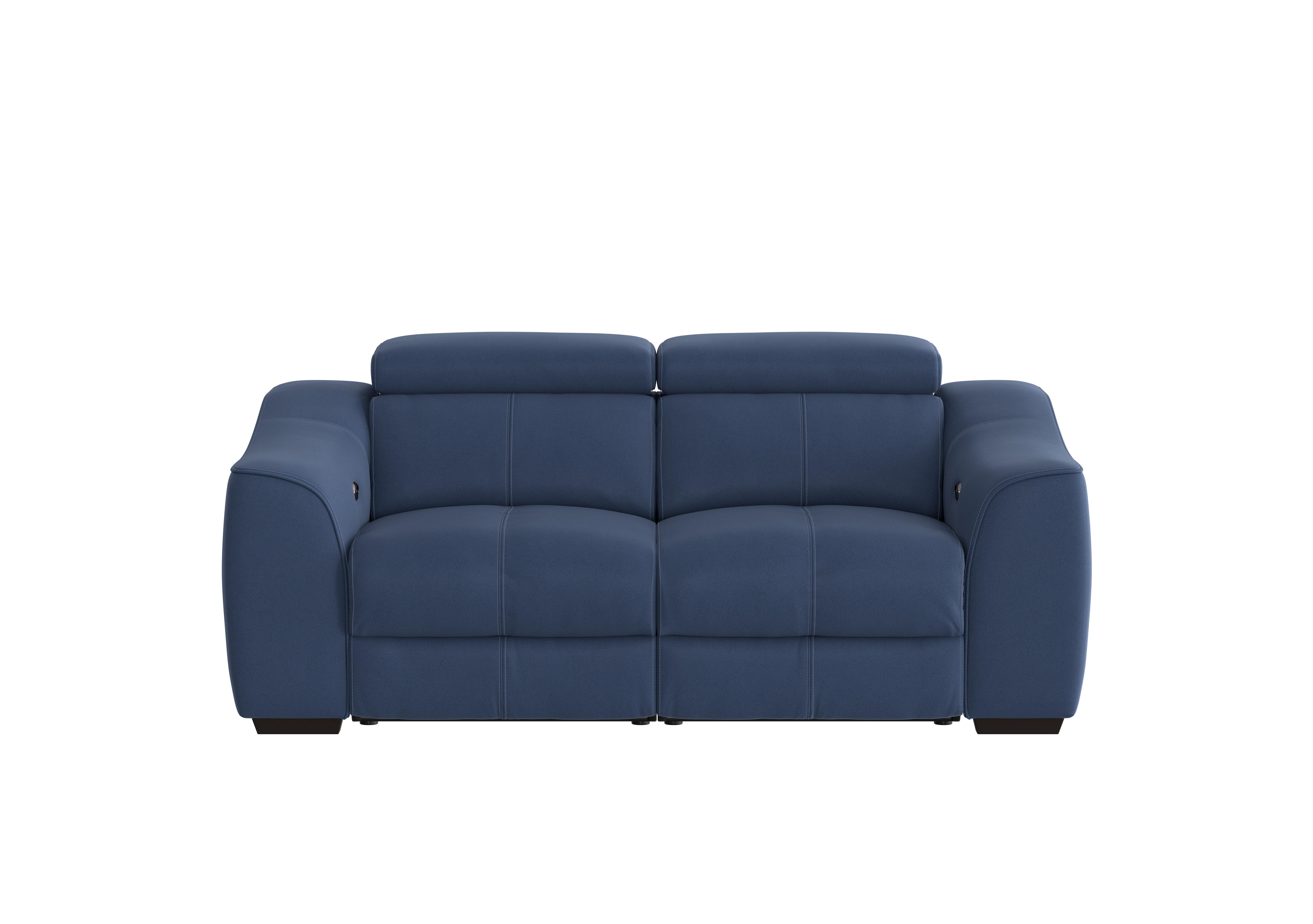 Elixir 2 Seater Fabric Sofa in Bfa-Blj-R10 Blue on Furniture Village