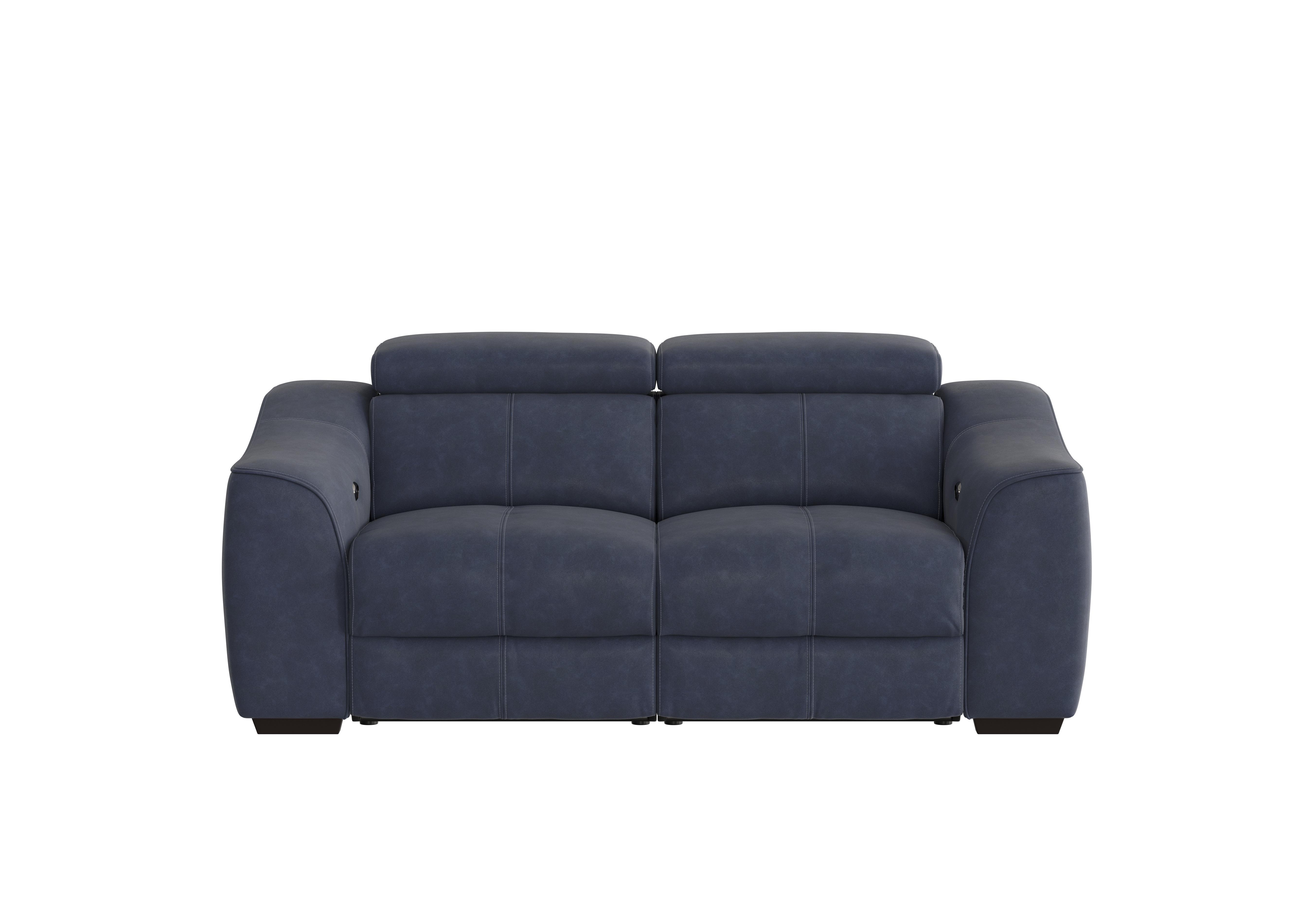 Elixir 2 Seater Fabric Sofa in Bfa-Ori-R23 Blue on Furniture Village