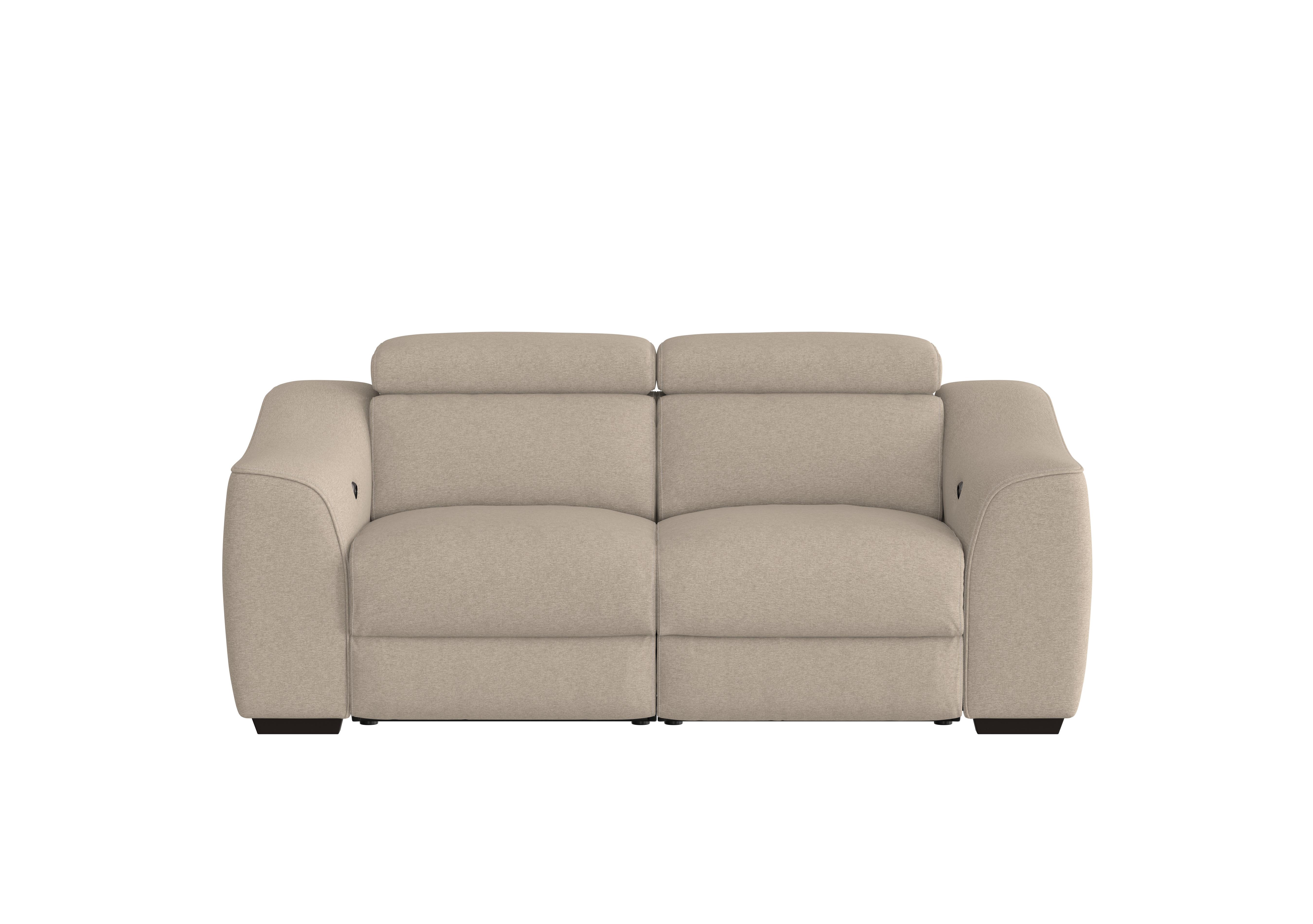 Elixir 2 Seater Fabric Sofa in Fab-Ska-R28 Beige on Furniture Village