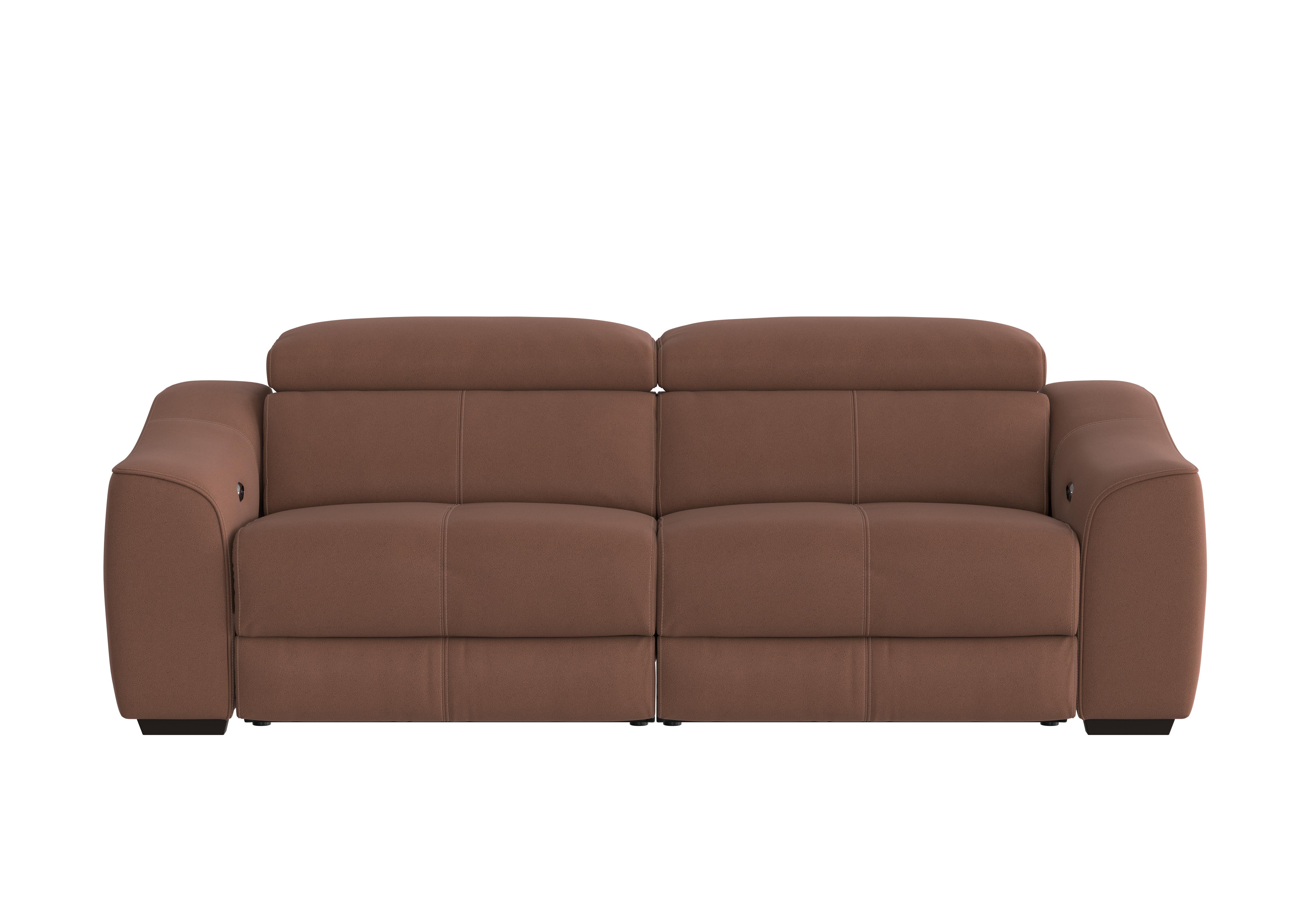 Elixir 3 Seater Fabric Sofa in Bfa-Blj-R05 Hazelnut on Furniture Village