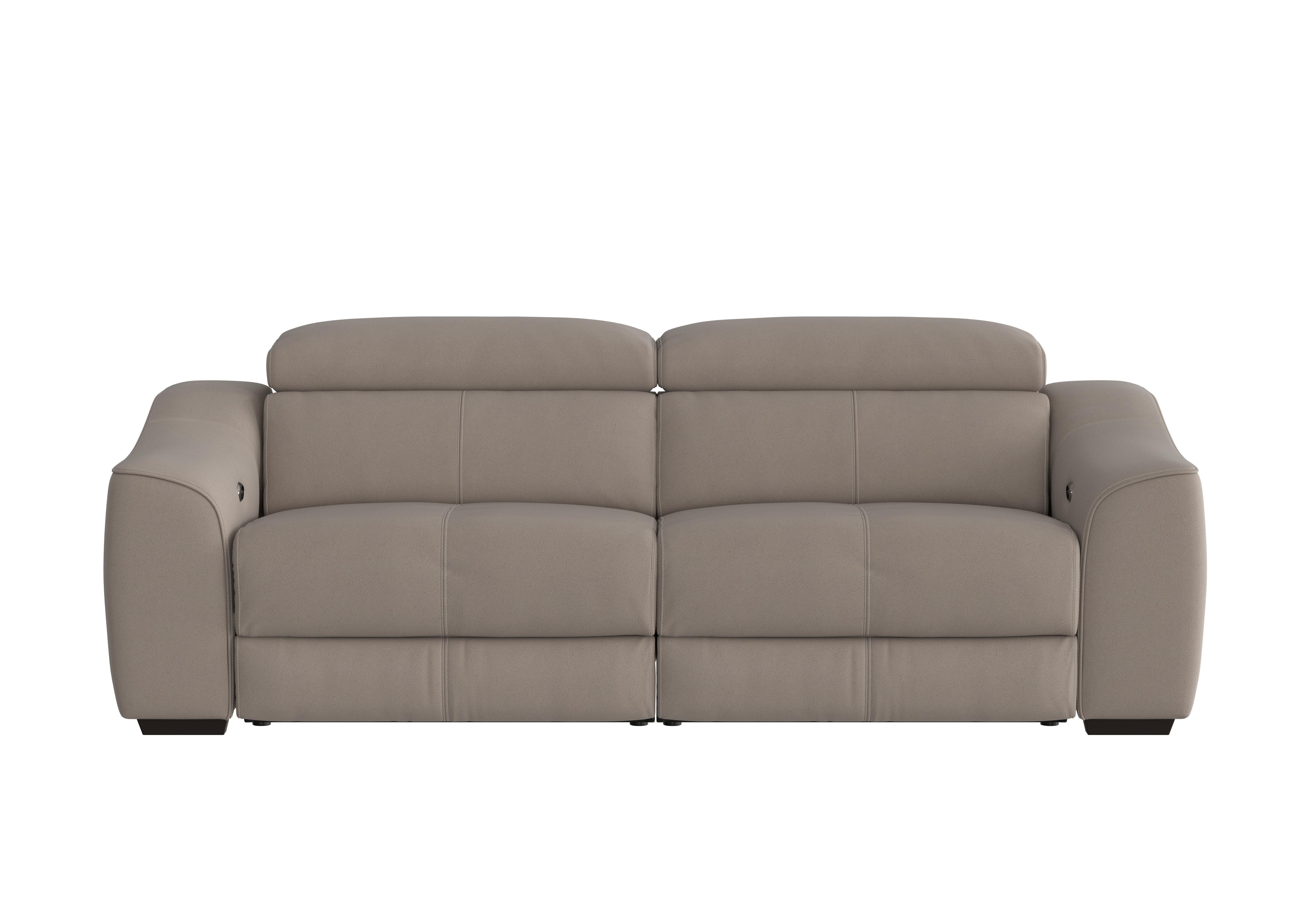 Elixir 3 Seater Fabric Sofa in Bfa-Blj-R946 Silver on Furniture Village