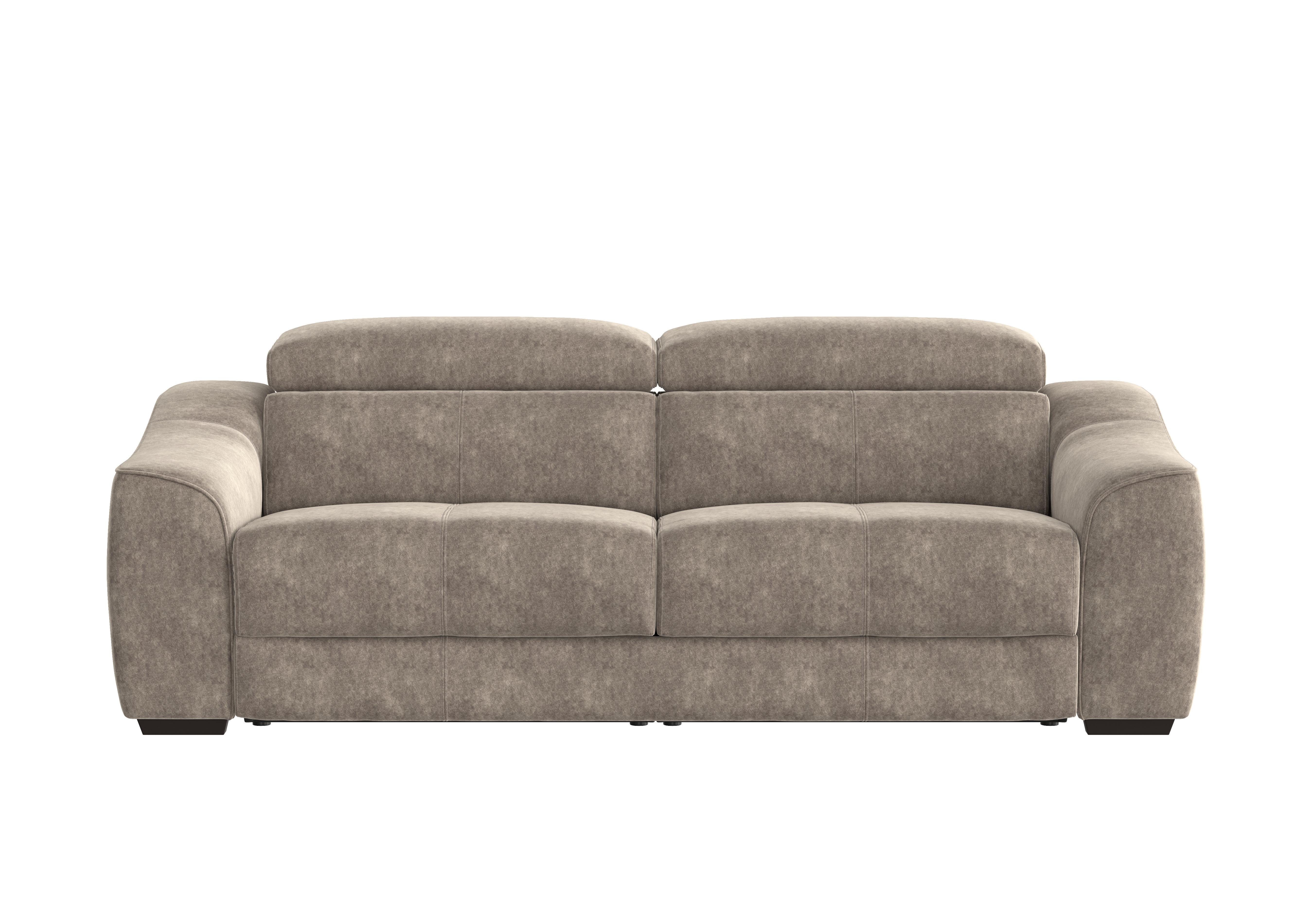 Elixir 3 Seater Fabric Sofa in Bfa-Bnn-R29 Fv1 Mink on Furniture Village