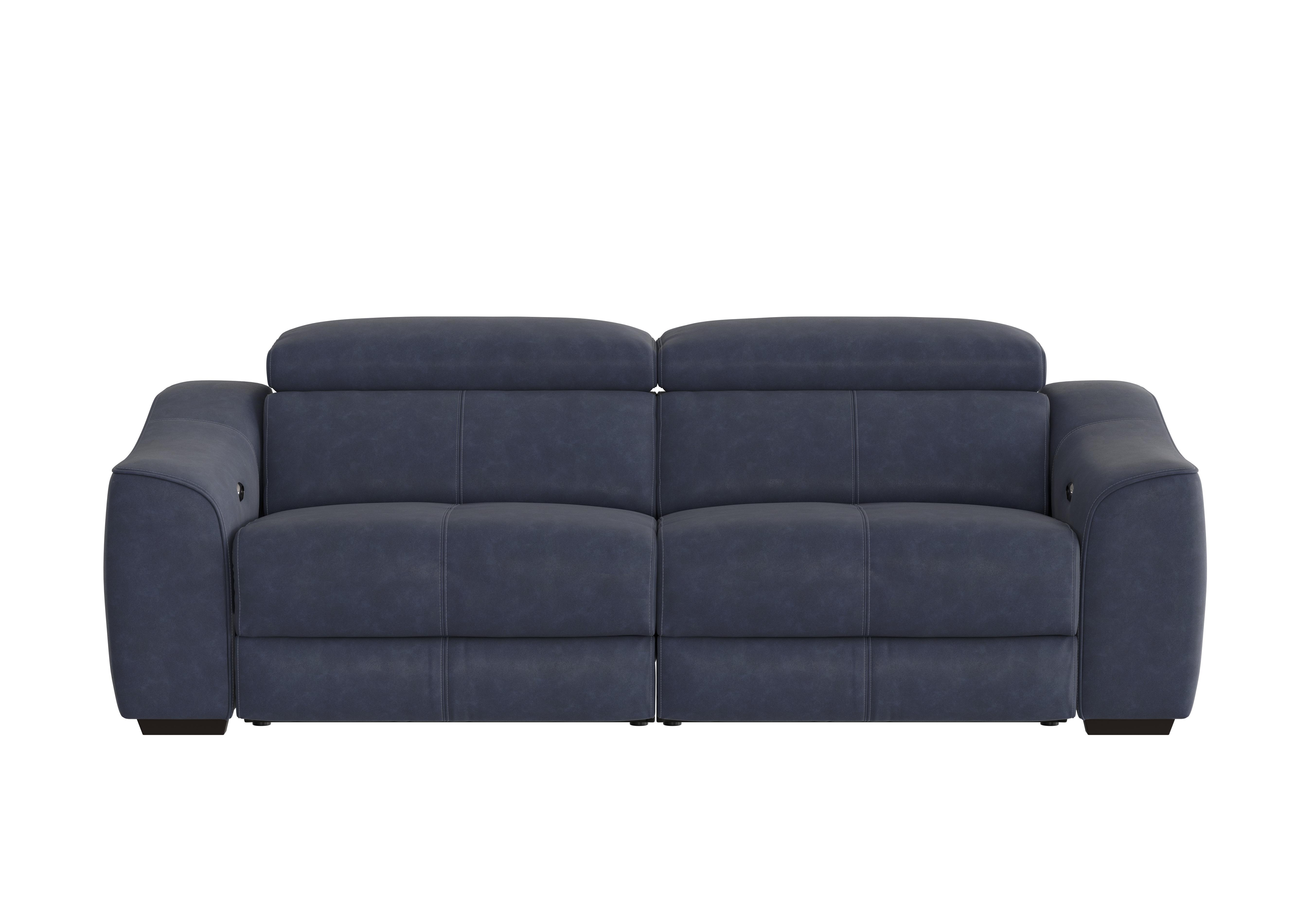 Elixir 3 Seater Fabric Sofa in Bfa-Ori-R23 Blue on Furniture Village