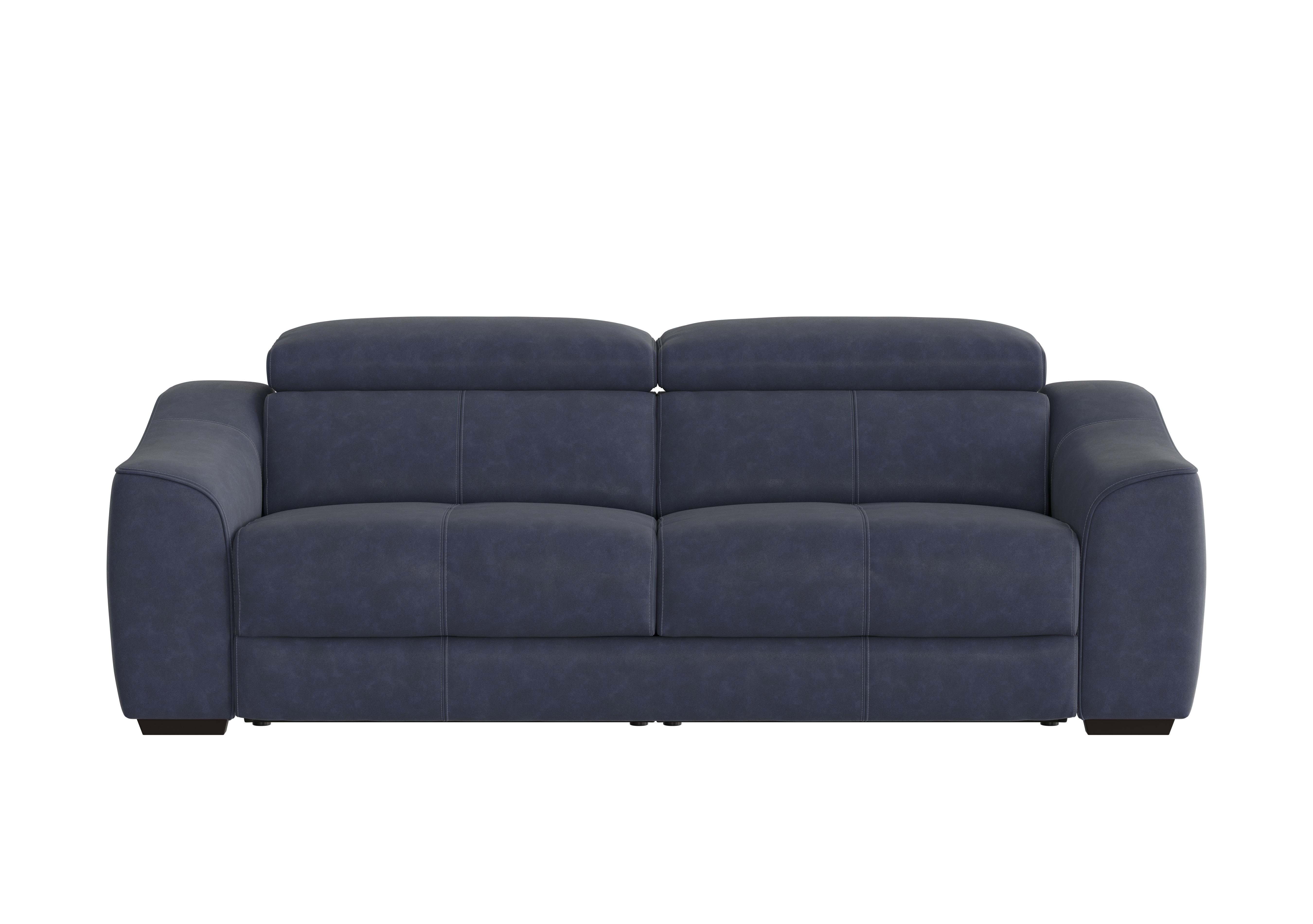 Elixir 3 Seater Fabric Sofa in Bfa-Ori-R23 Blue on Furniture Village