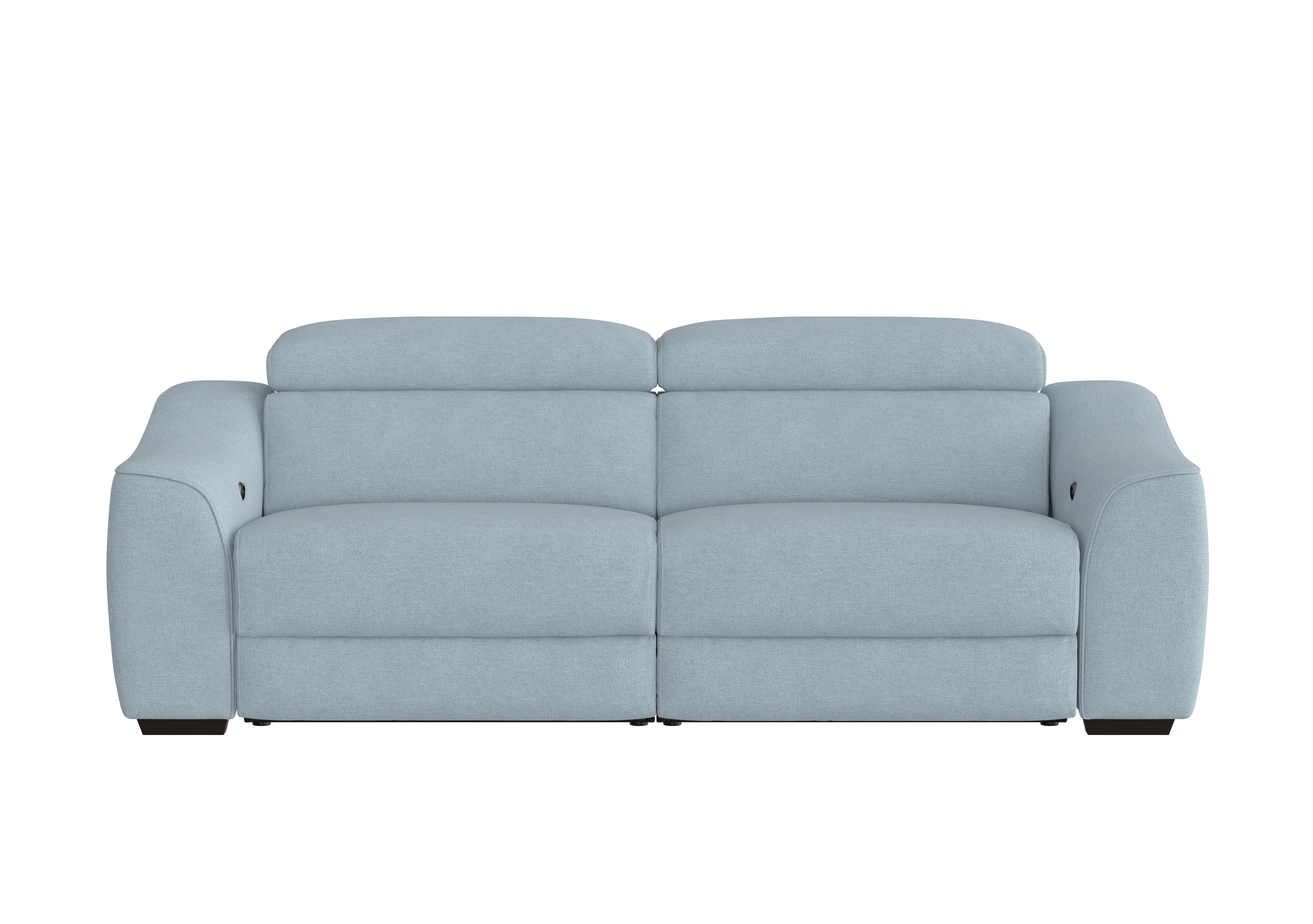 Elixir 3 Seater Fabric Sofa in Fab-Meo-R17 Baby Blue on Furniture Village