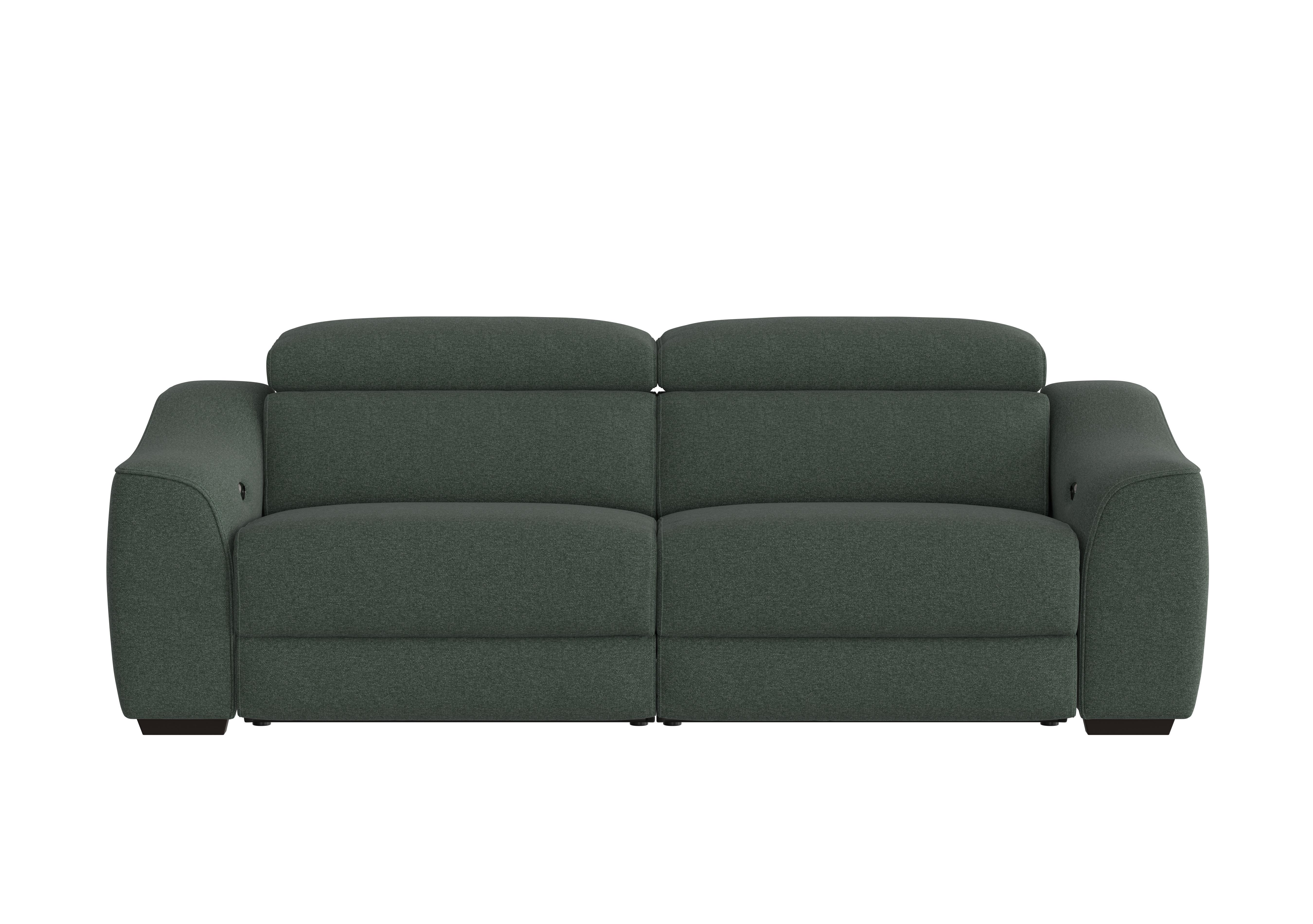 Elixir 3 Seater Fabric Sofa in Fab-Ska-R48 Moss Green on Furniture Village