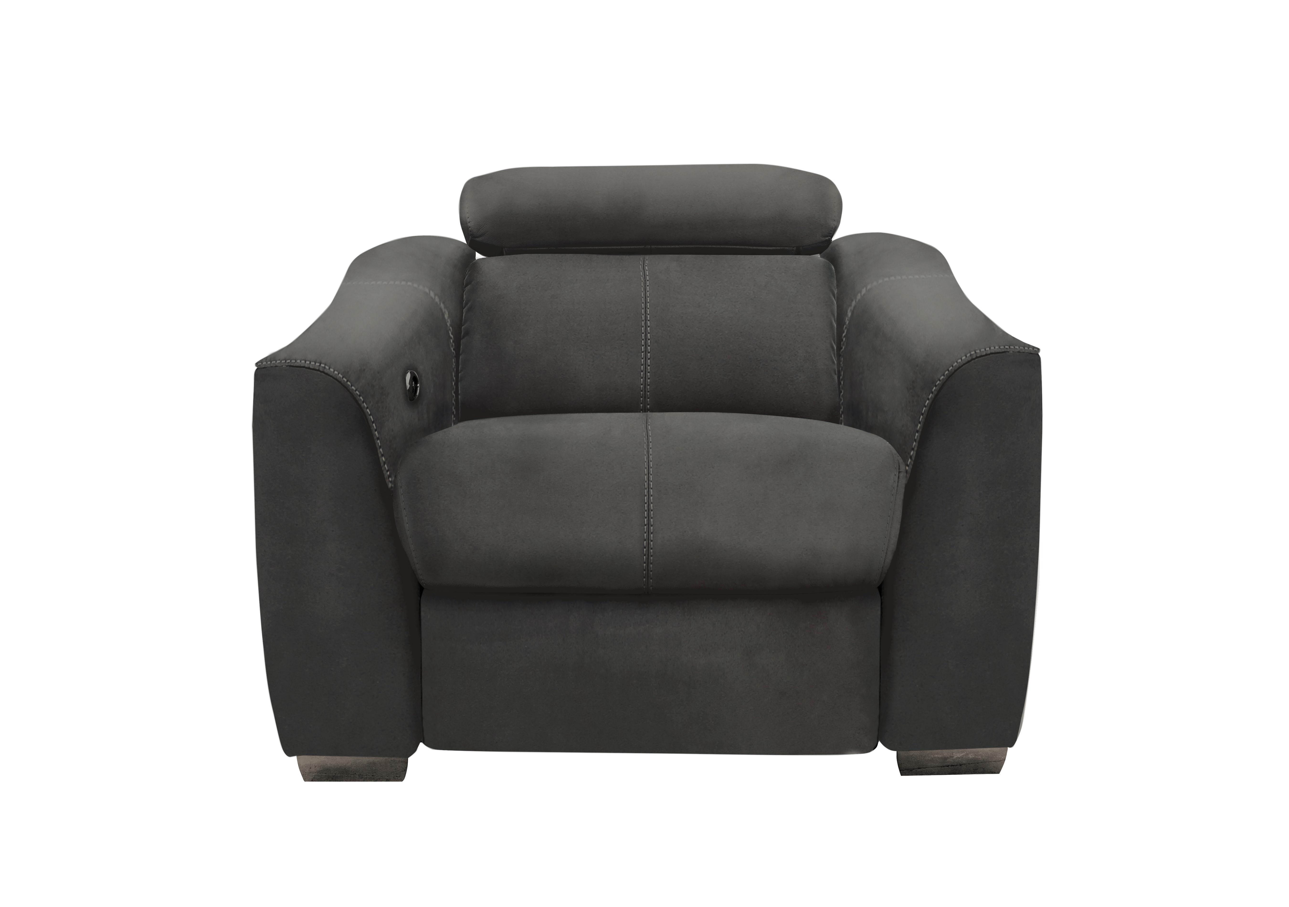 Elixir Fabric Armchair in Bfa-Blj-R16 Grey on Furniture Village
