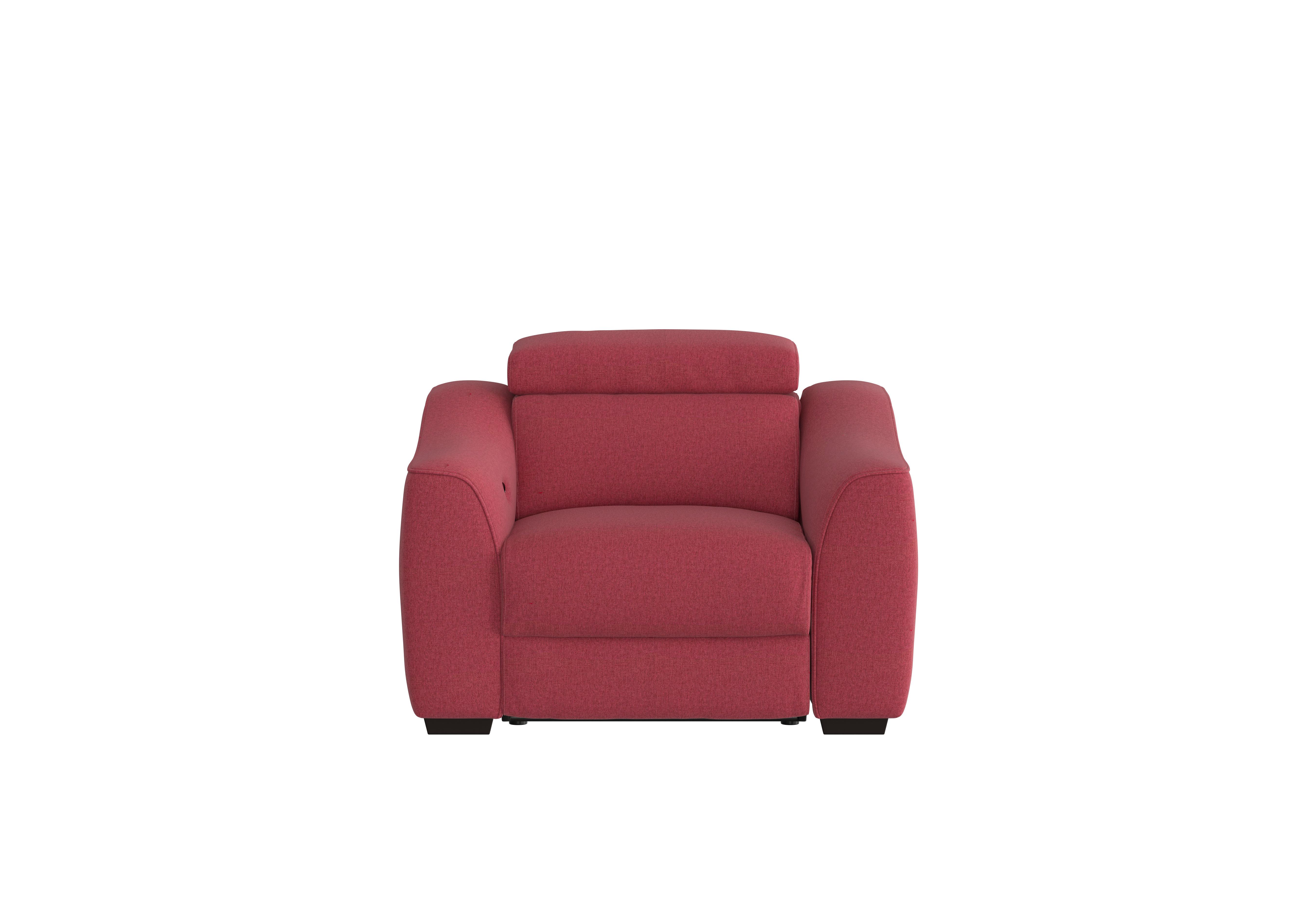 Elixir Fabric Armchair in Fab-Blt-R29 Red on Furniture Village