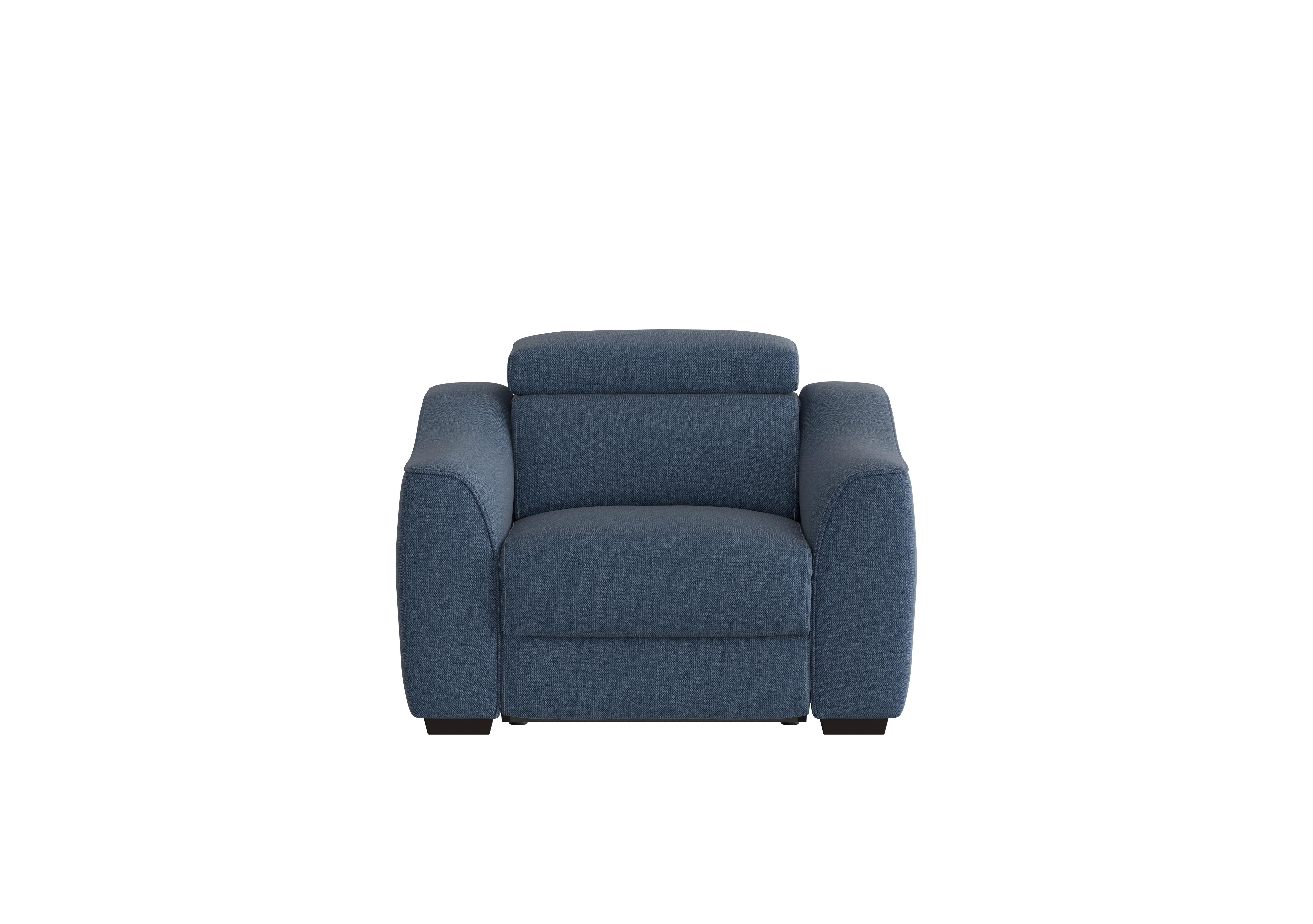 Elixir Fabric Armchair in Fab-Blt-R38 Blue on Furniture Village