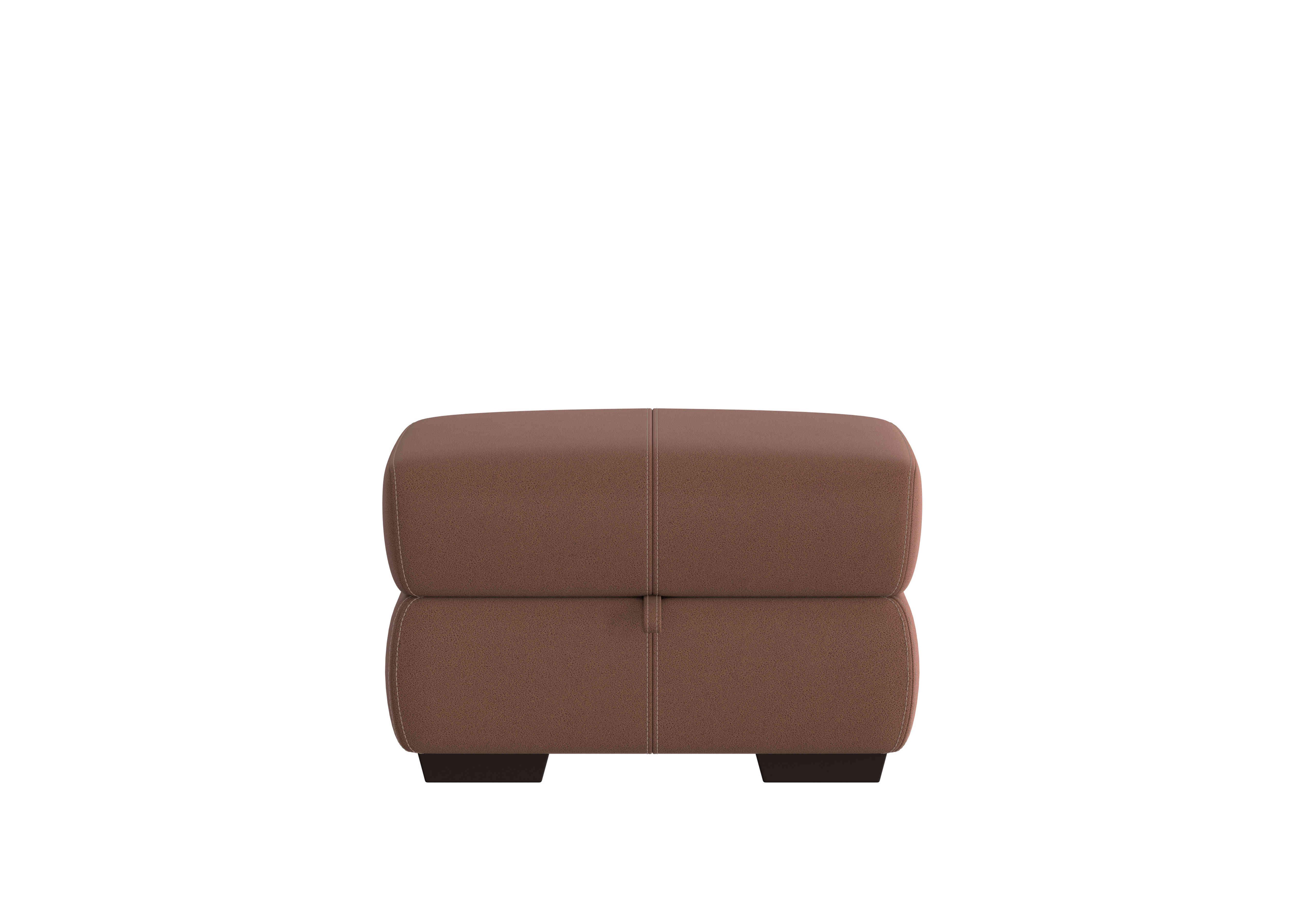 Elixir Fabric Storage Footstool in Bfa-Blj-R05 Hazelnut on Furniture Village