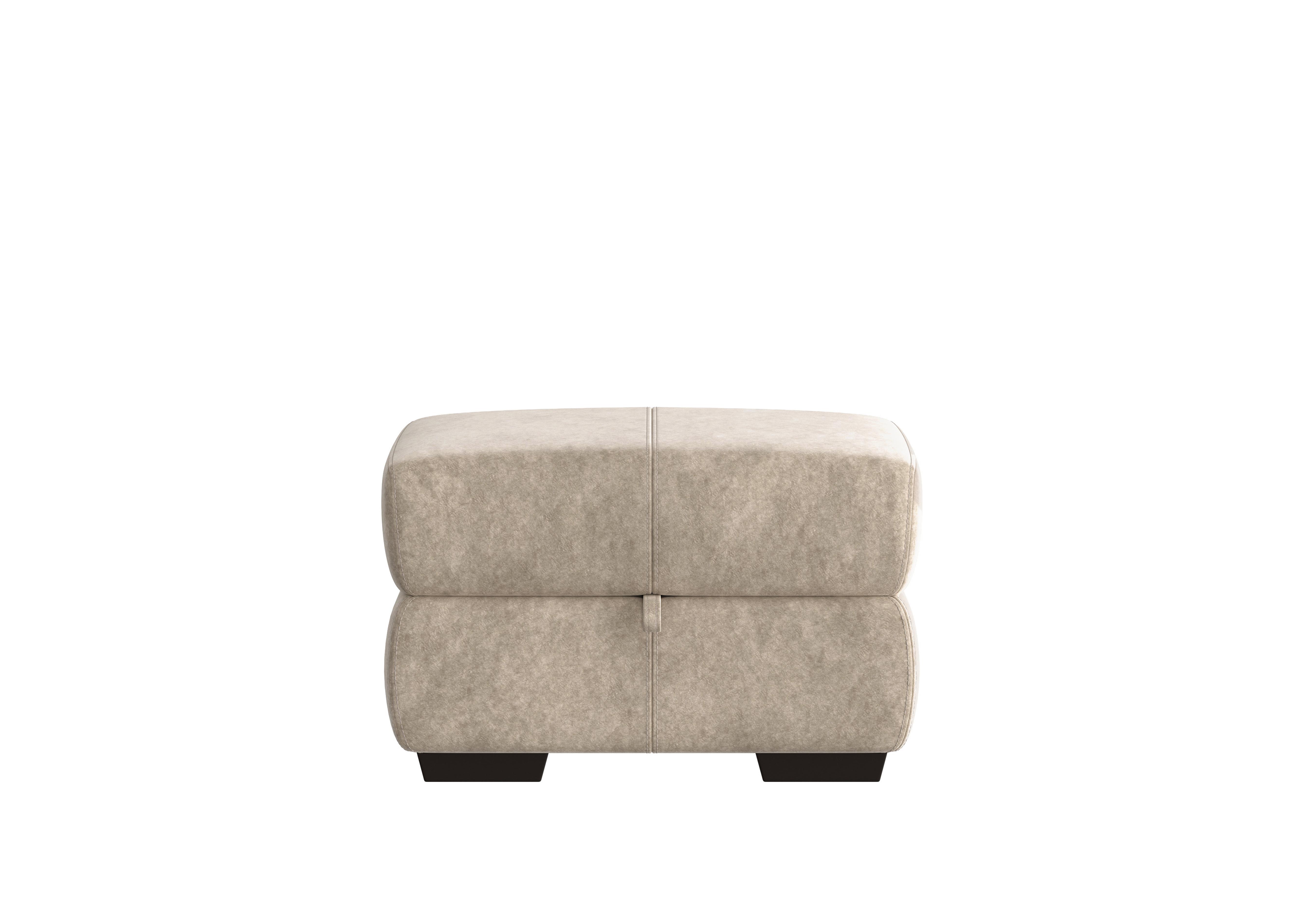 Elixir Fabric Storage Footstool in Bfa-Bnn-R26 Fv2 Cream on Furniture Village