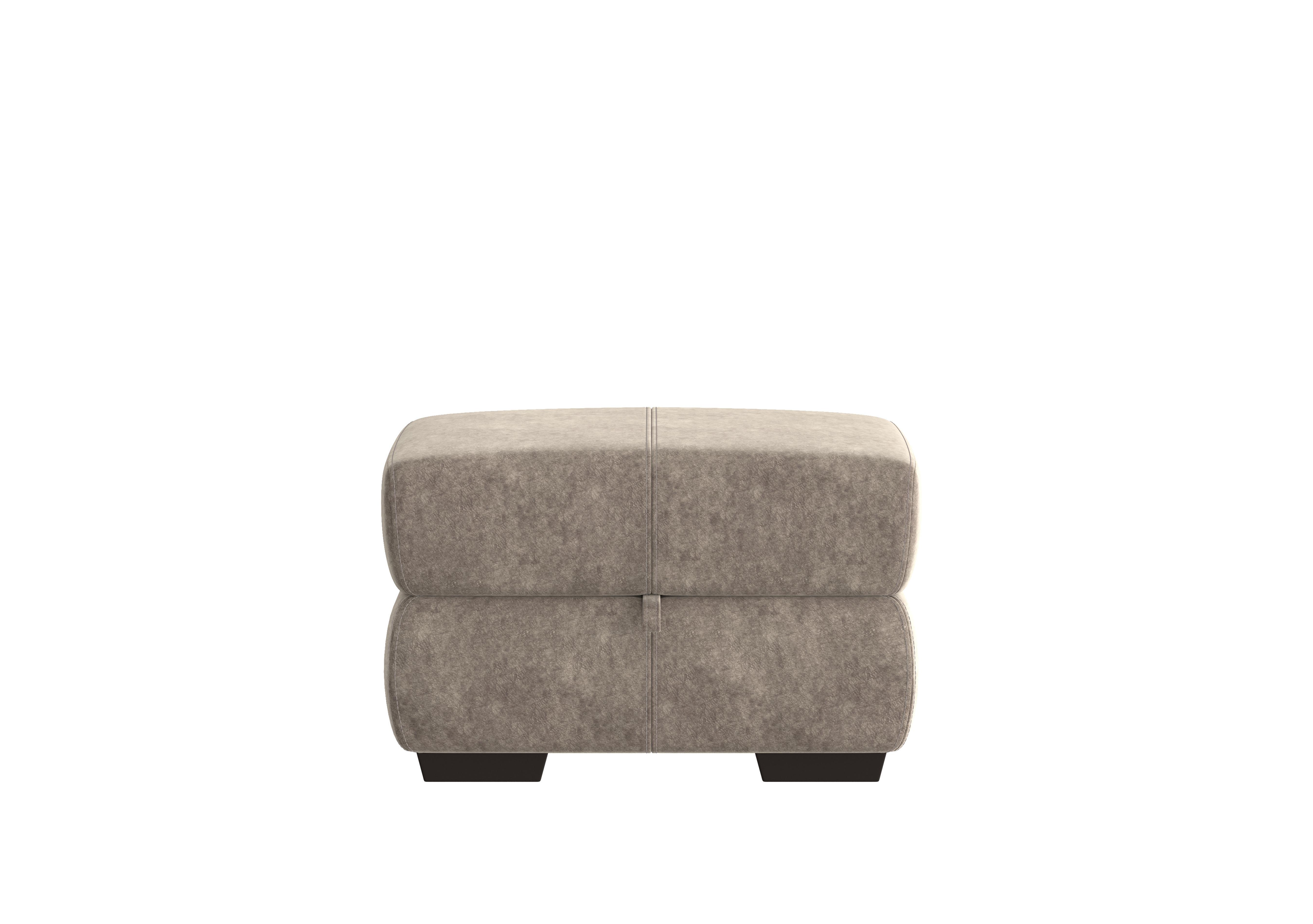 Elixir Fabric Storage Footstool in Bfa-Bnn-R29 Fv1 Mink on Furniture Village