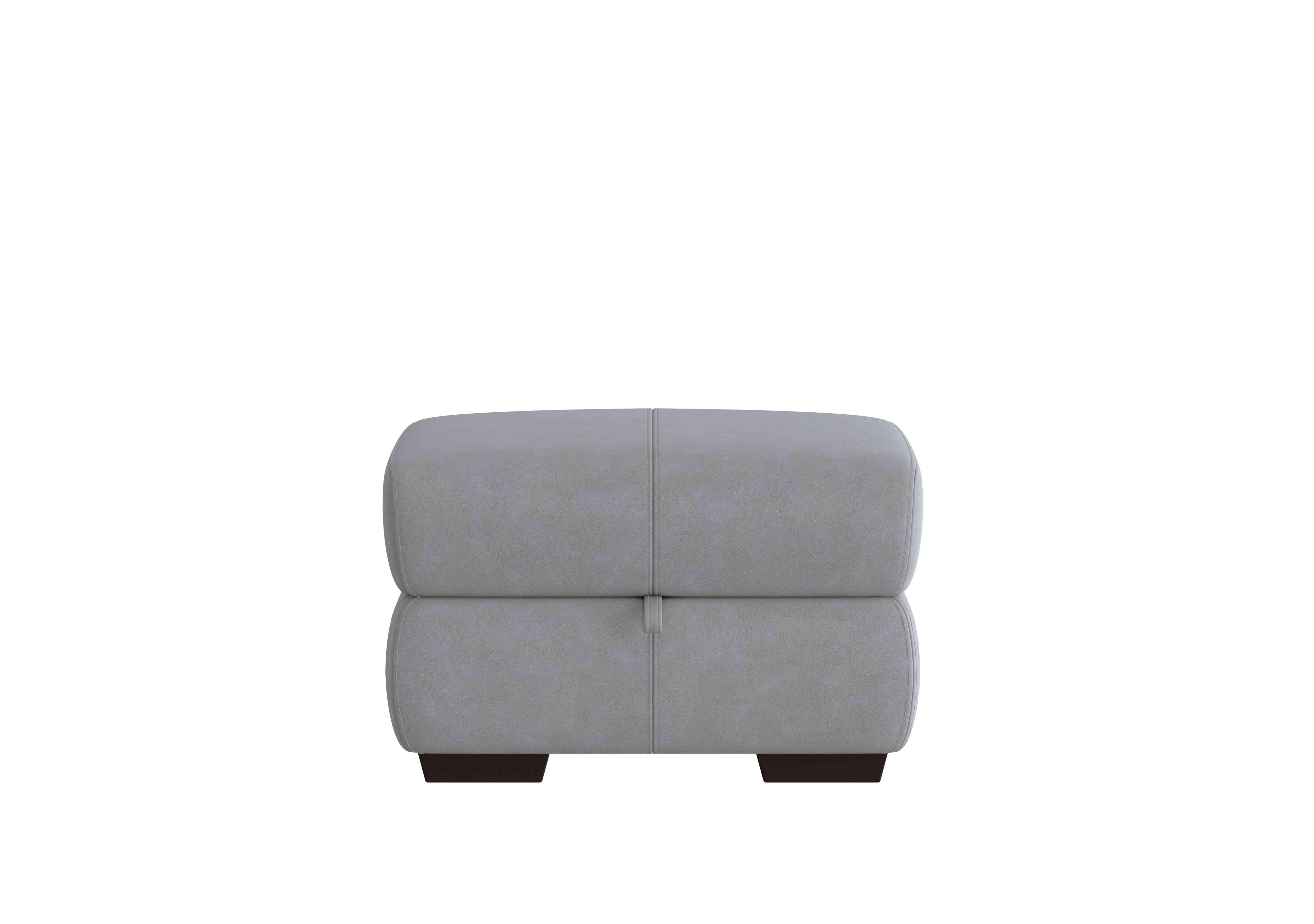 Elixir Fabric Storage Footstool in Bfa-Ori-R07 Bluish Grey on Furniture Village