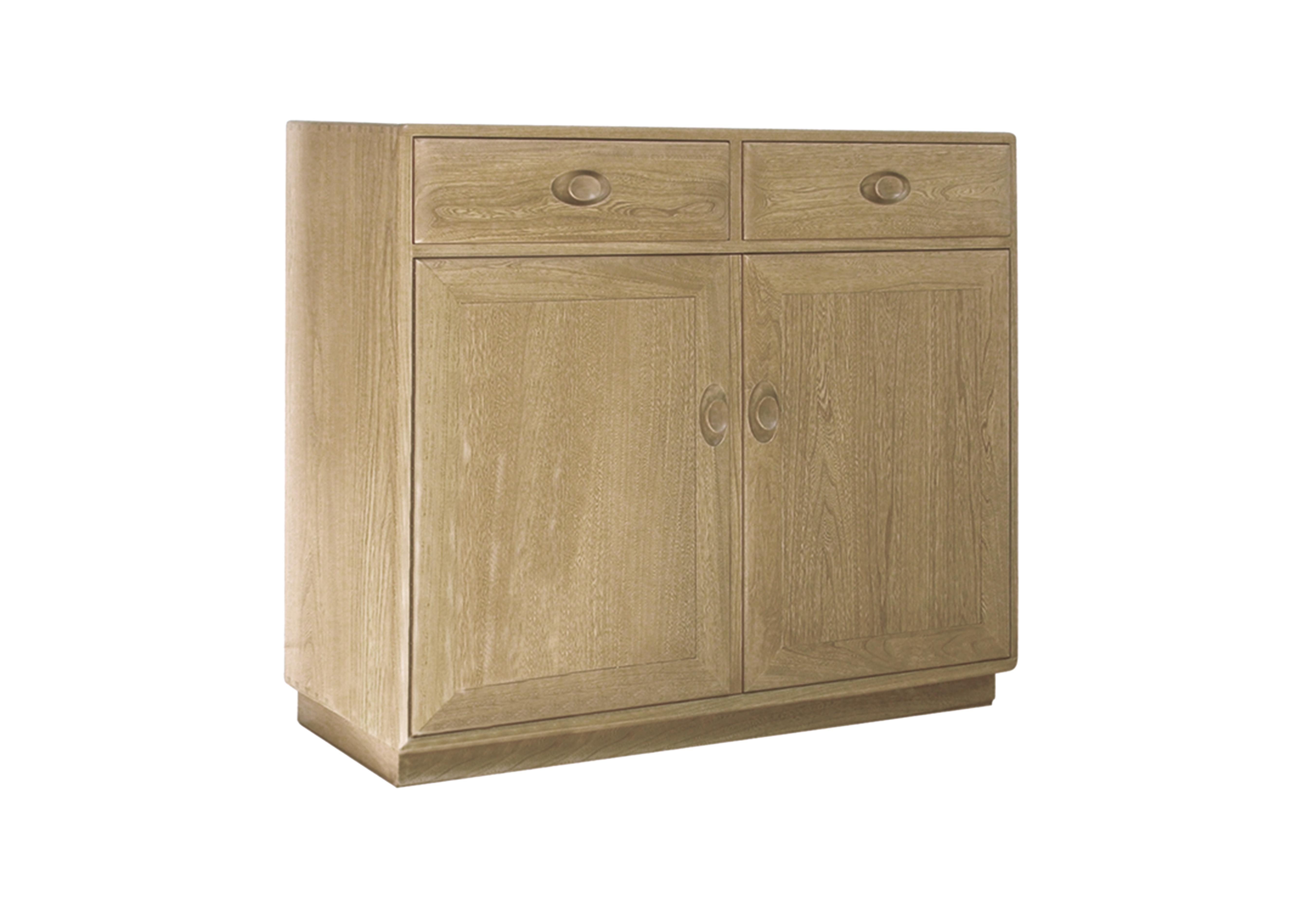 Windsor Two Door High Sideboard in Straw Finish (St) on Furniture Village