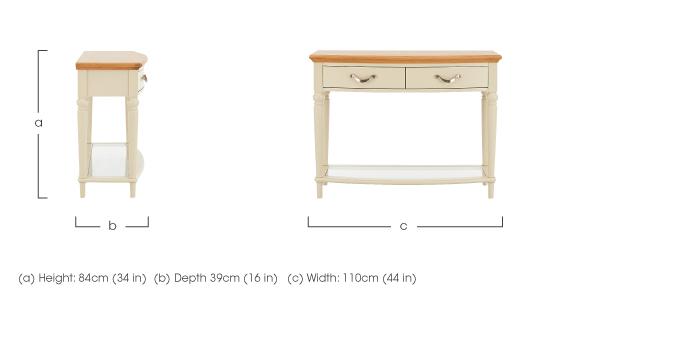 Annecy Console Table in  on Furniture Village