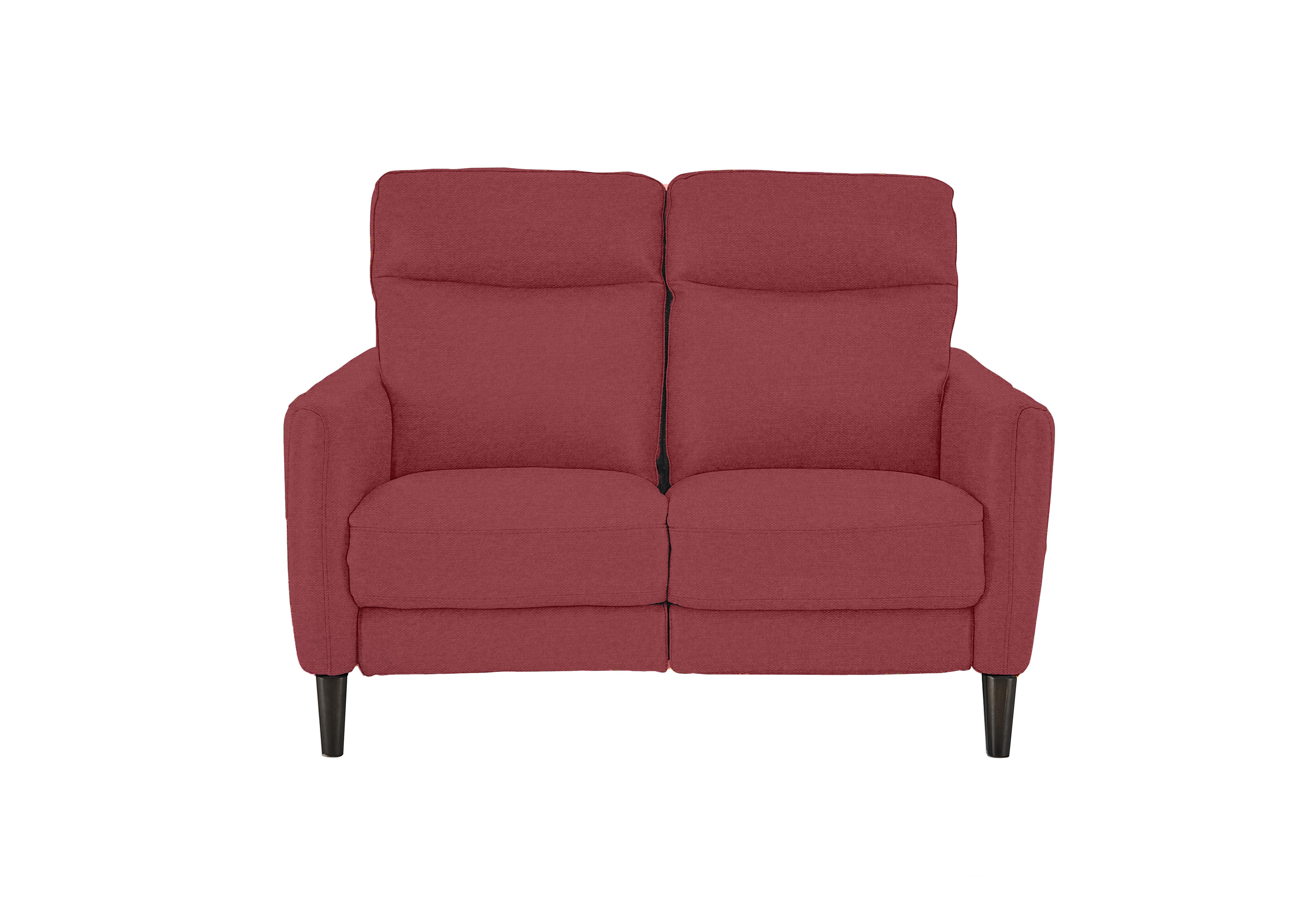 Compact Collection Petit 2 Seater Fabric Sofa in Fab-Blt-R29 Red on Furniture Village