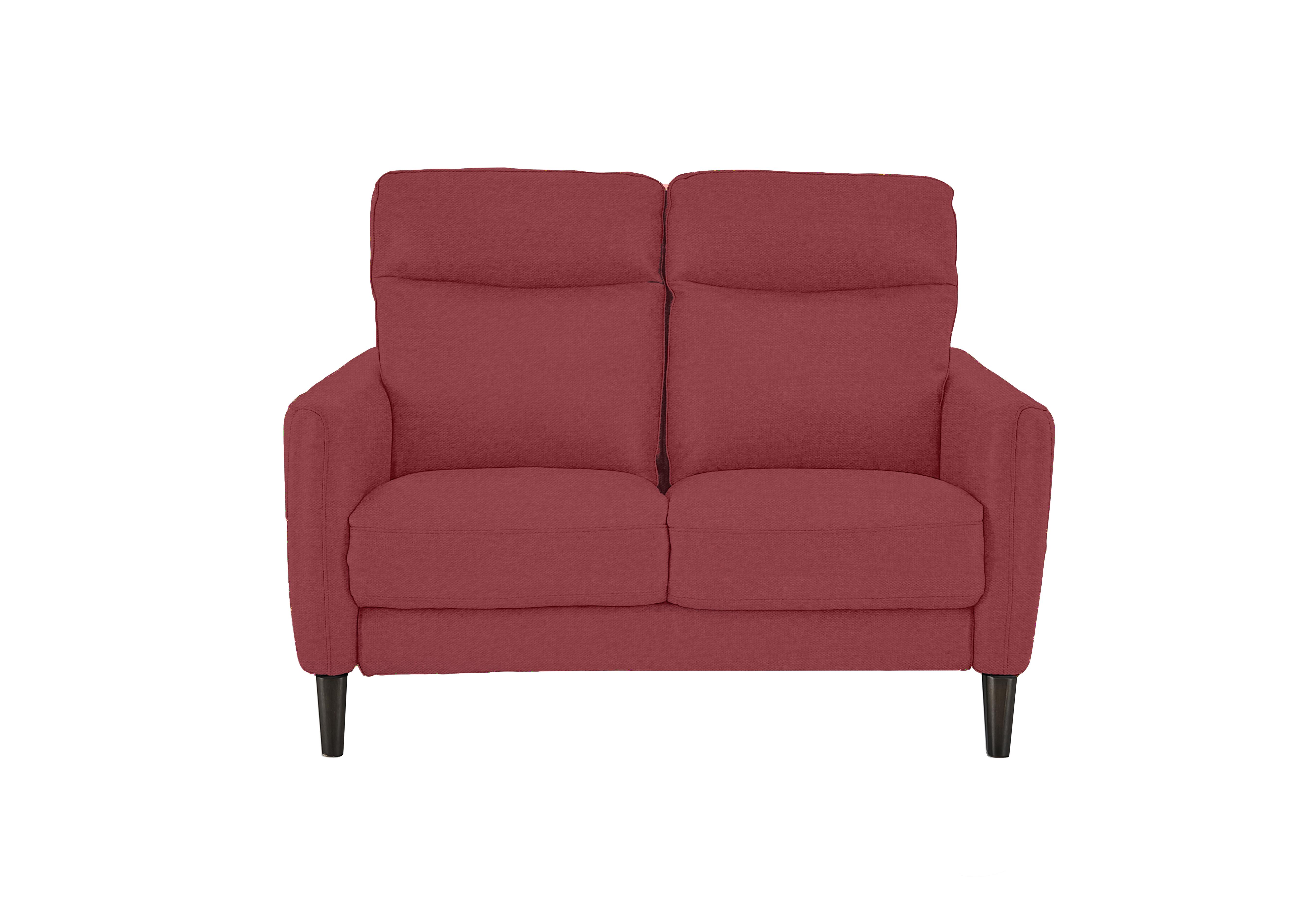Compact Collection Petit 2 Seater Fabric Sofa in Fab-Blt-R29 Red on Furniture Village