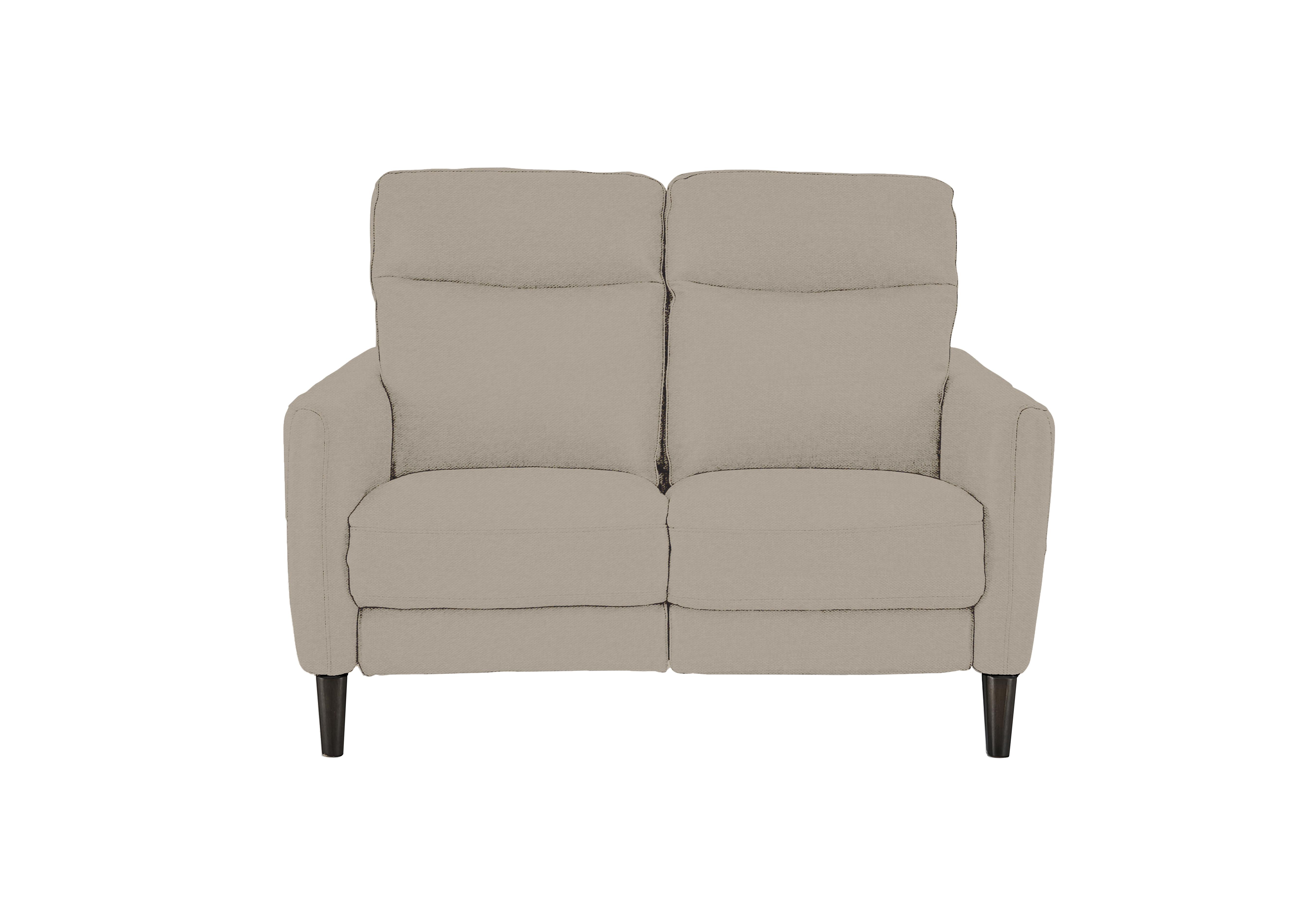 Compact Collection Petit 2 Seater Fabric Sofa in Fab-Ska-R28 Beige on Furniture Village