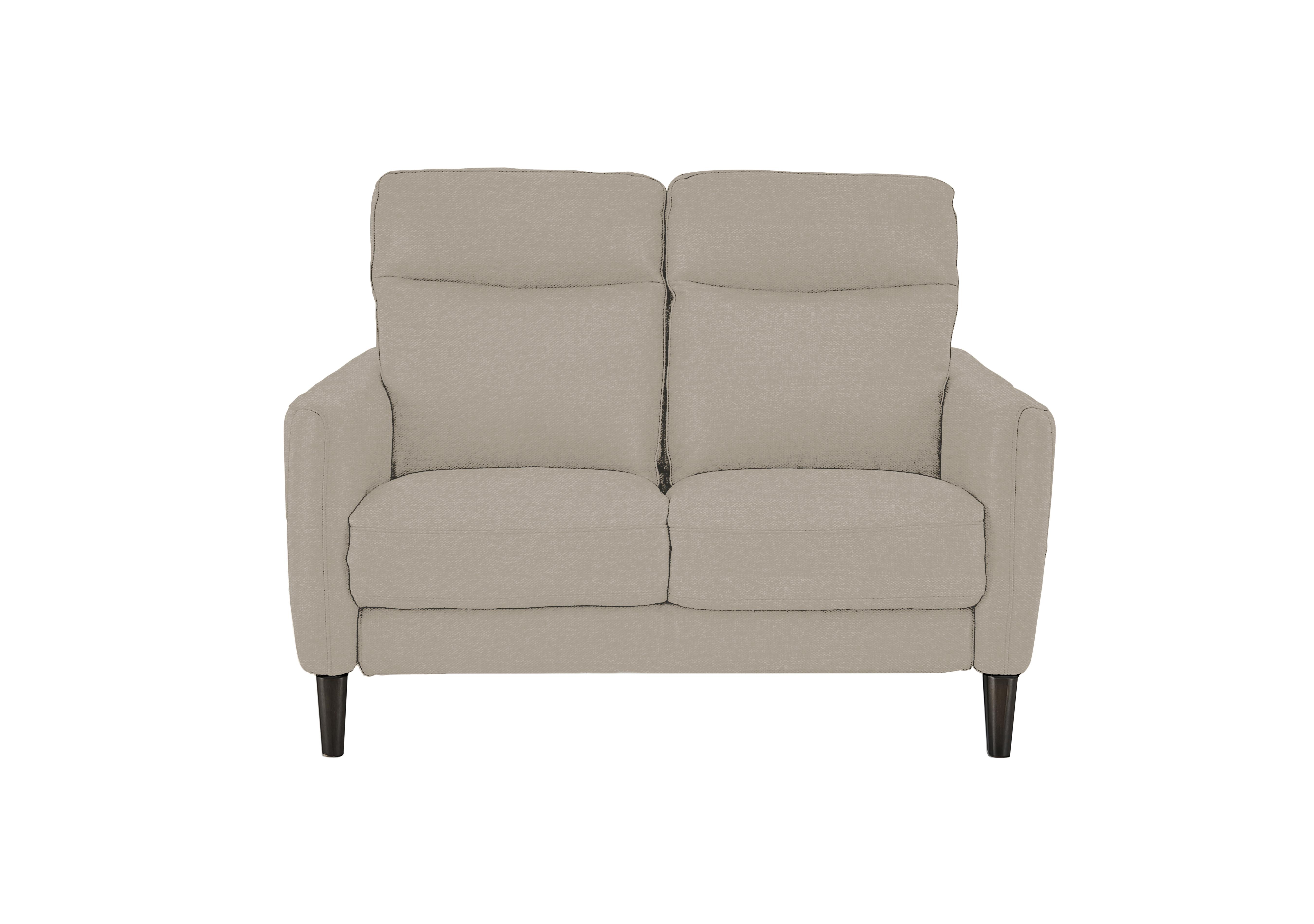 Compact Collection Petit 2 Seater Fabric Sofa in Fab-Ska-R28 Beige on Furniture Village