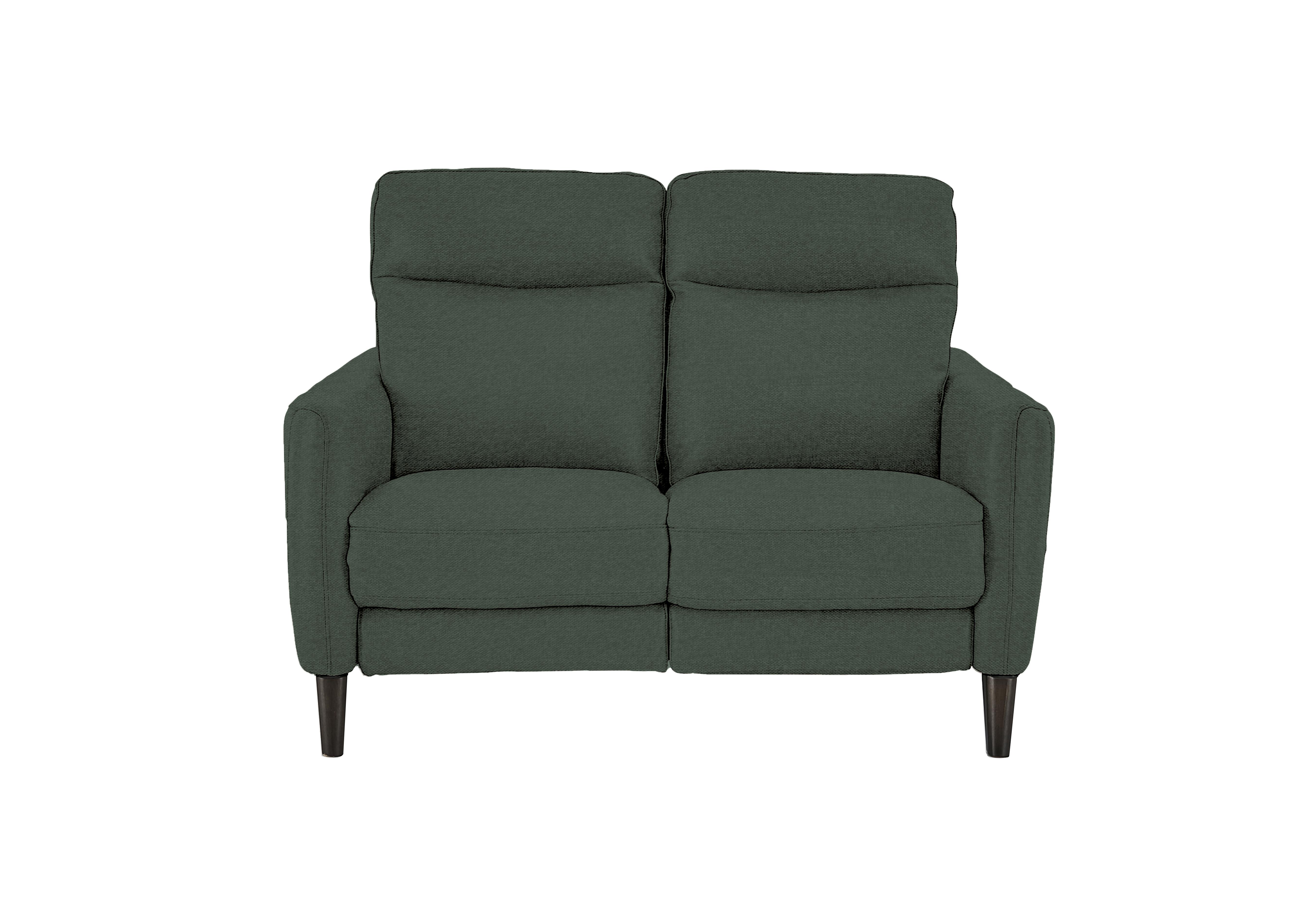 Compact Collection Petit 2 Seater Fabric Sofa in Fab-Ska-R48 Moss Green on Furniture Village