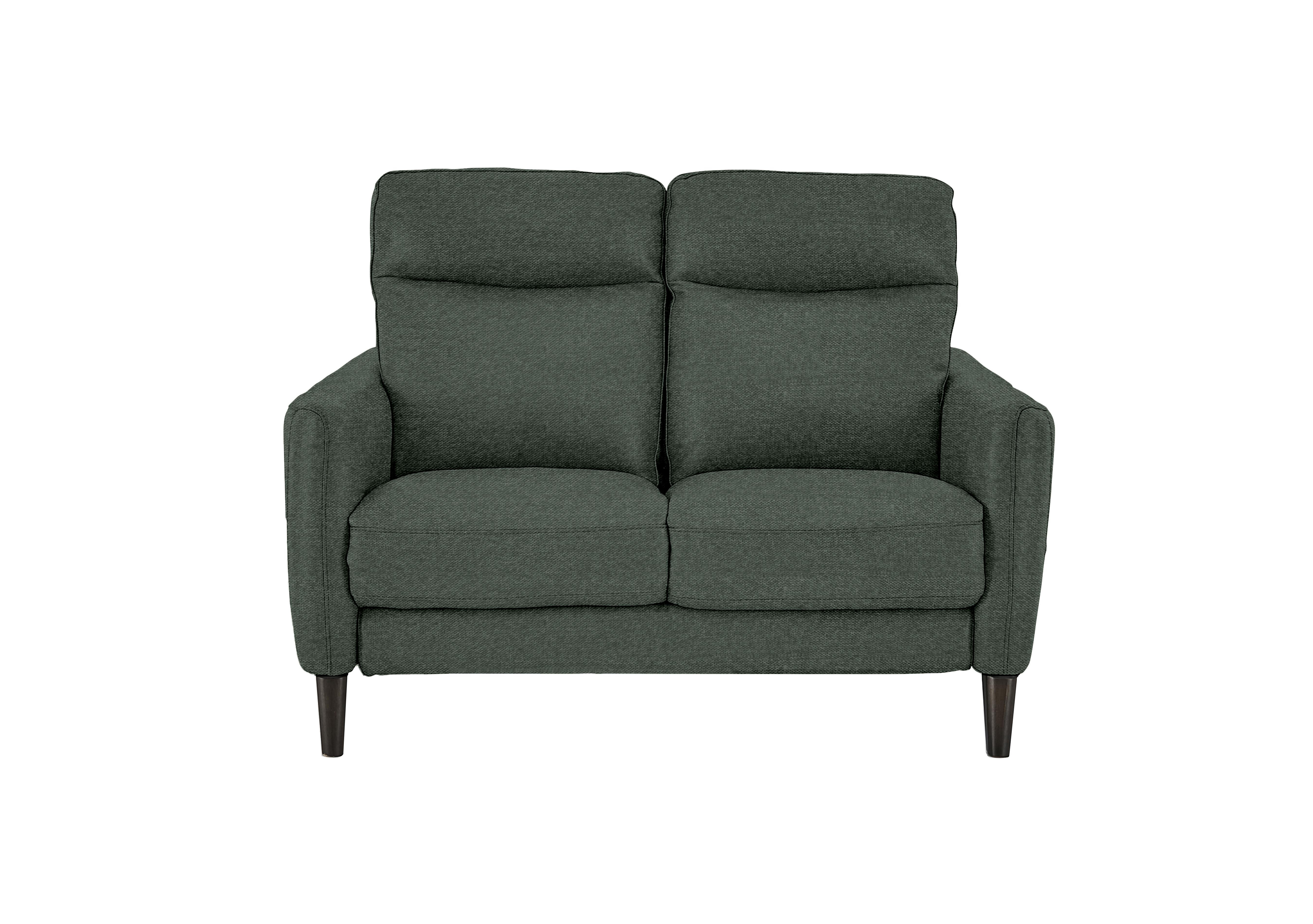 Compact Collection Petit 2 Seater Fabric Sofa in Fab-Ska-R48 Moss Green on Furniture Village