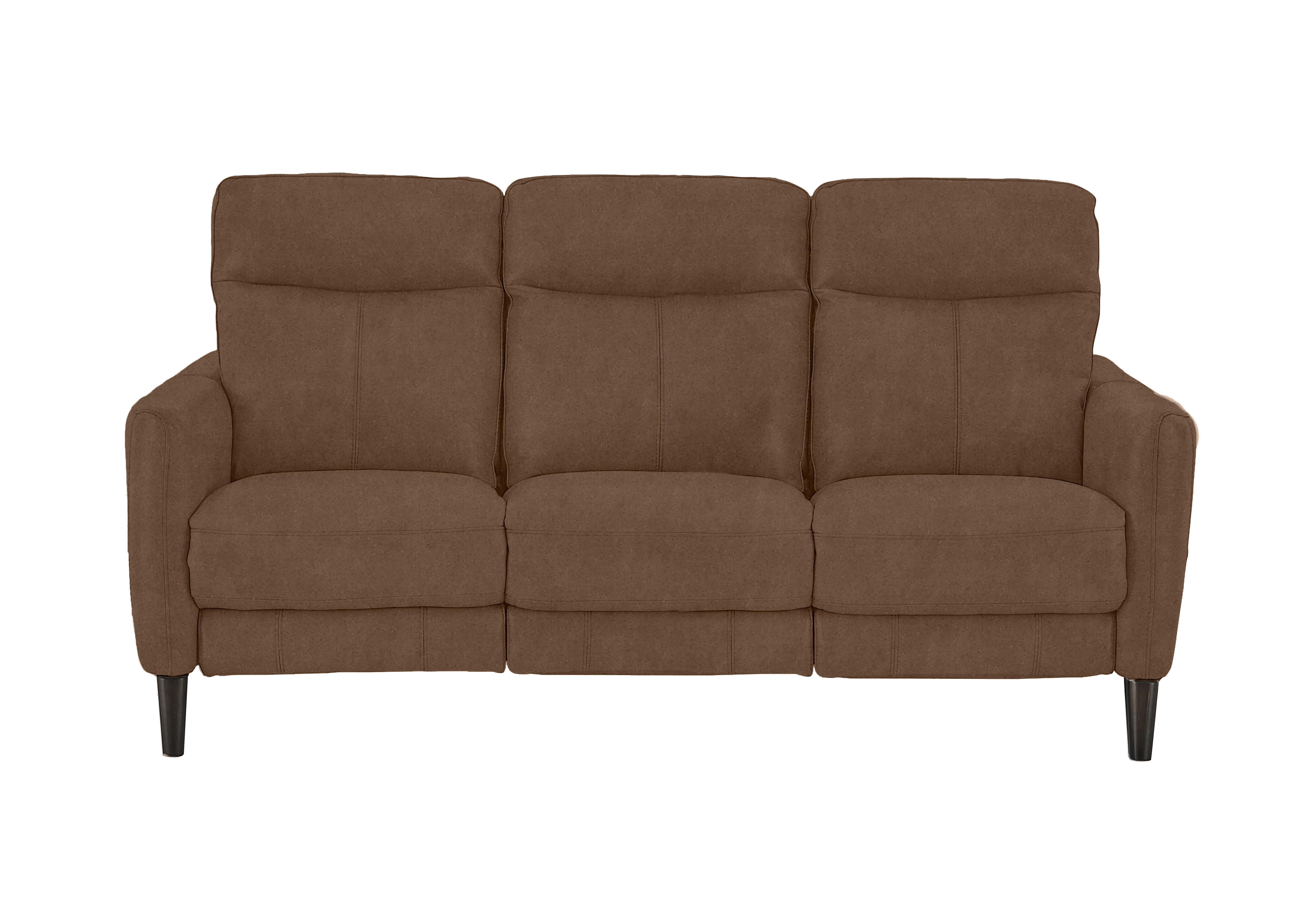 Compact Collection Petit 3 Seater Fabric Sofa in Bfa-Blj-R05 Hazelnut on Furniture Village