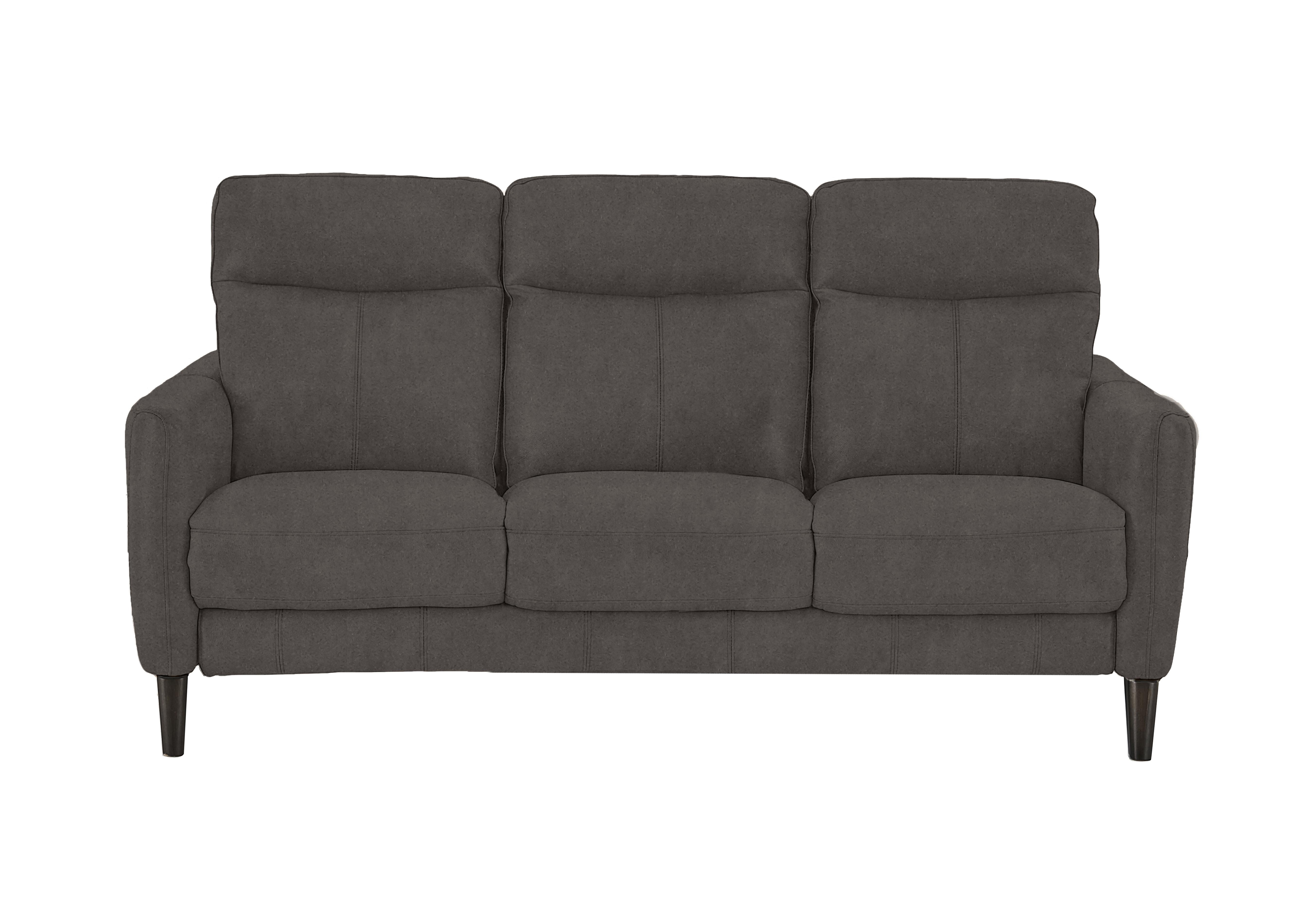 Compact Collection Petit 3 Seater Fabric Sofa in Bfa-Blj-R16 Grey on Furniture Village