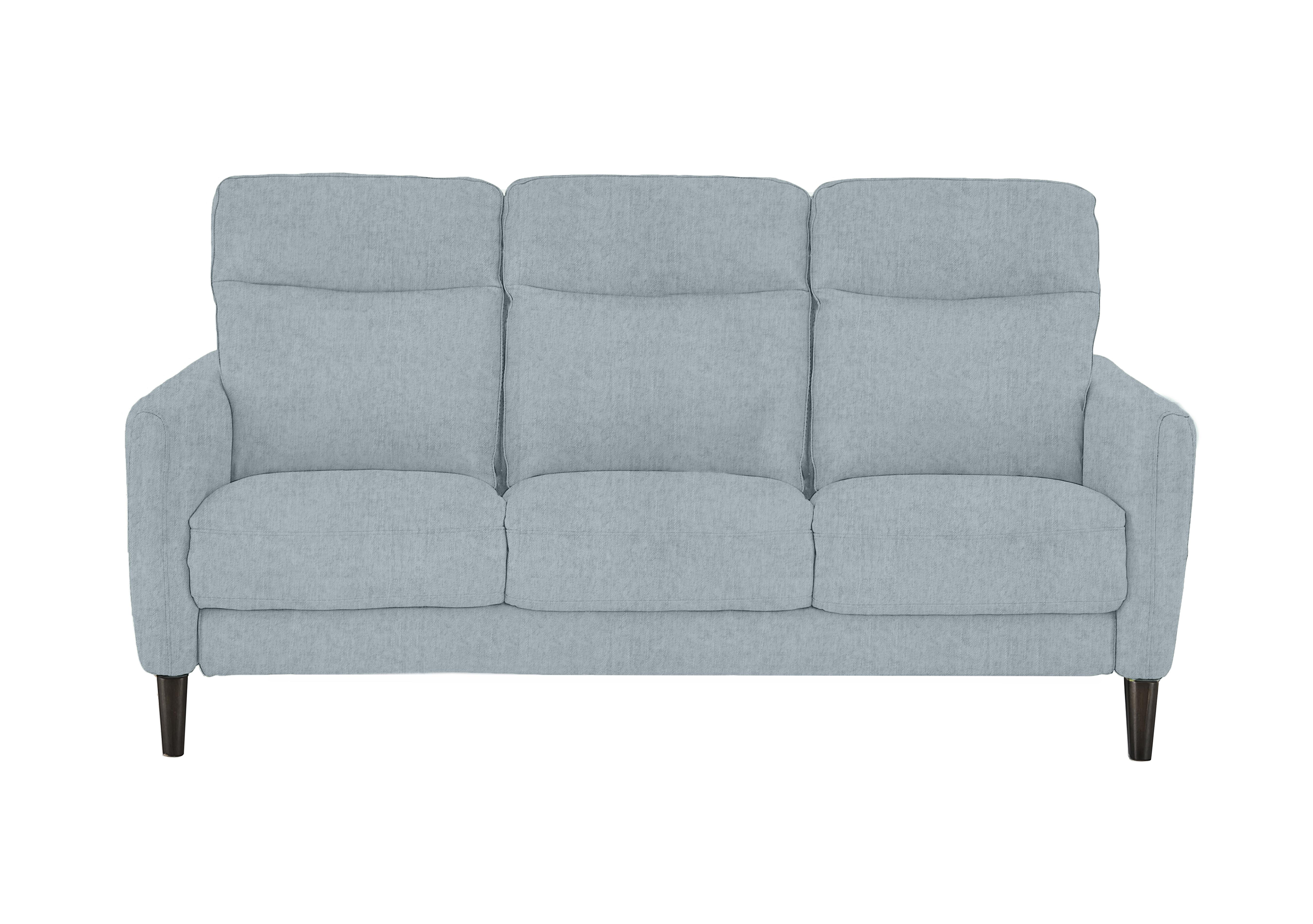 Compact Collection Petit 3 Seater Fabric Sofa in Fab-Meo-R17 Baby Blue on Furniture Village