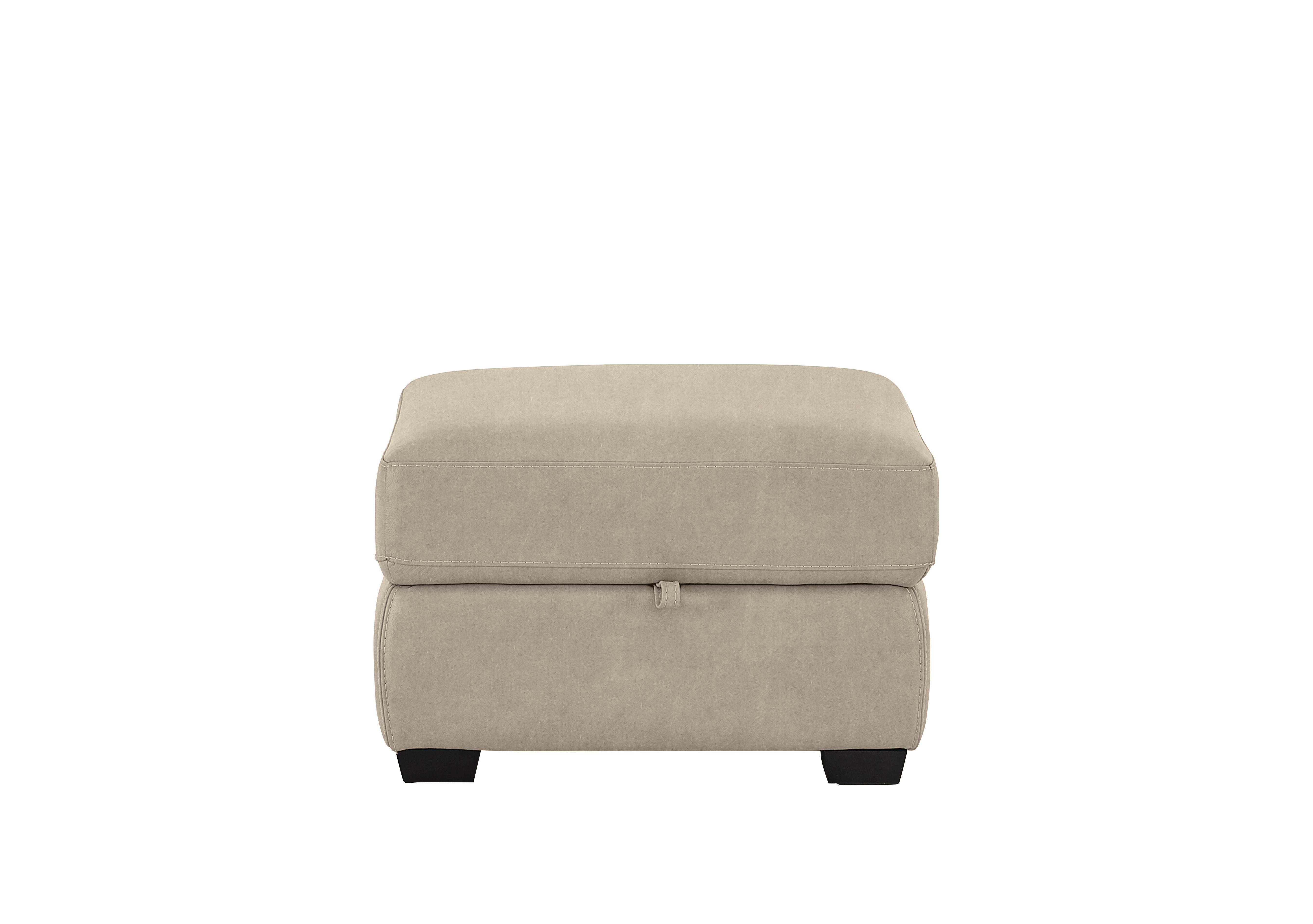 Compact Collection Petit Fabric Storage Footstool in Bfa-Blj-R20 Bisque on Furniture Village