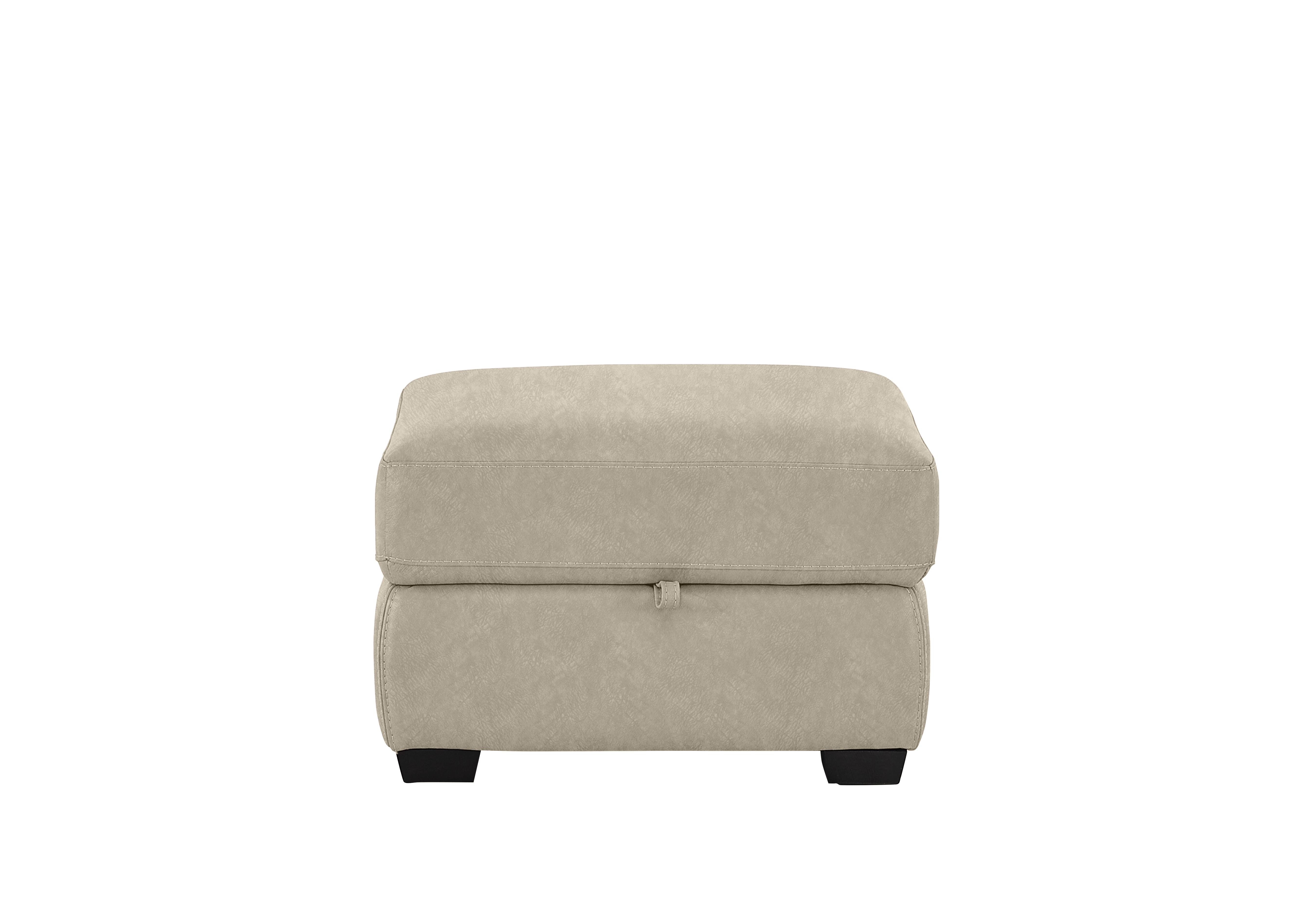Compact Collection Petit Fabric Storage Footstool in Bfa-Bnn-R26 Fv2 Cream on Furniture Village