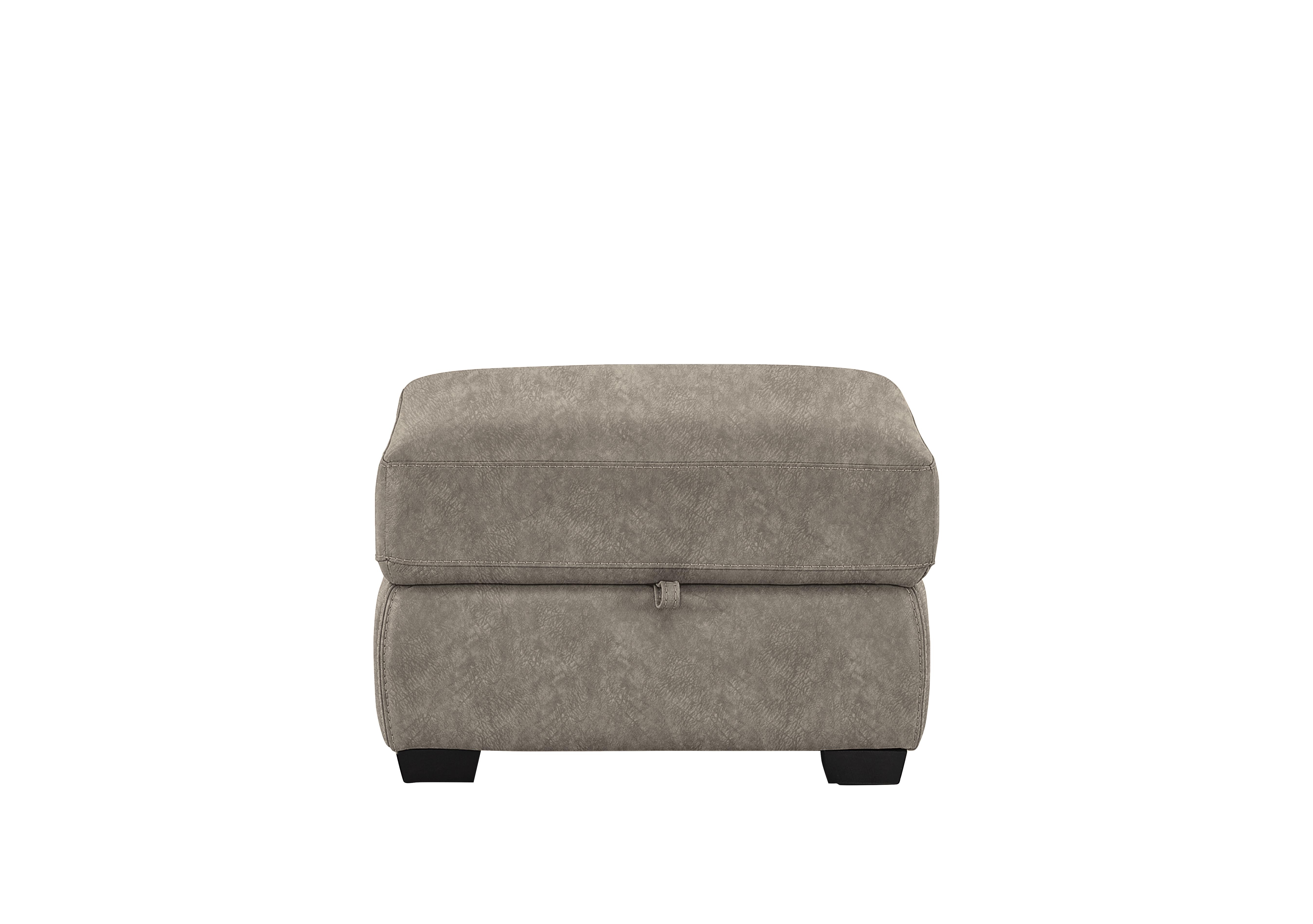 Compact Collection Petit Fabric Storage Footstool in Bfa-Bnn-R29 Fv1 Mink on Furniture Village
