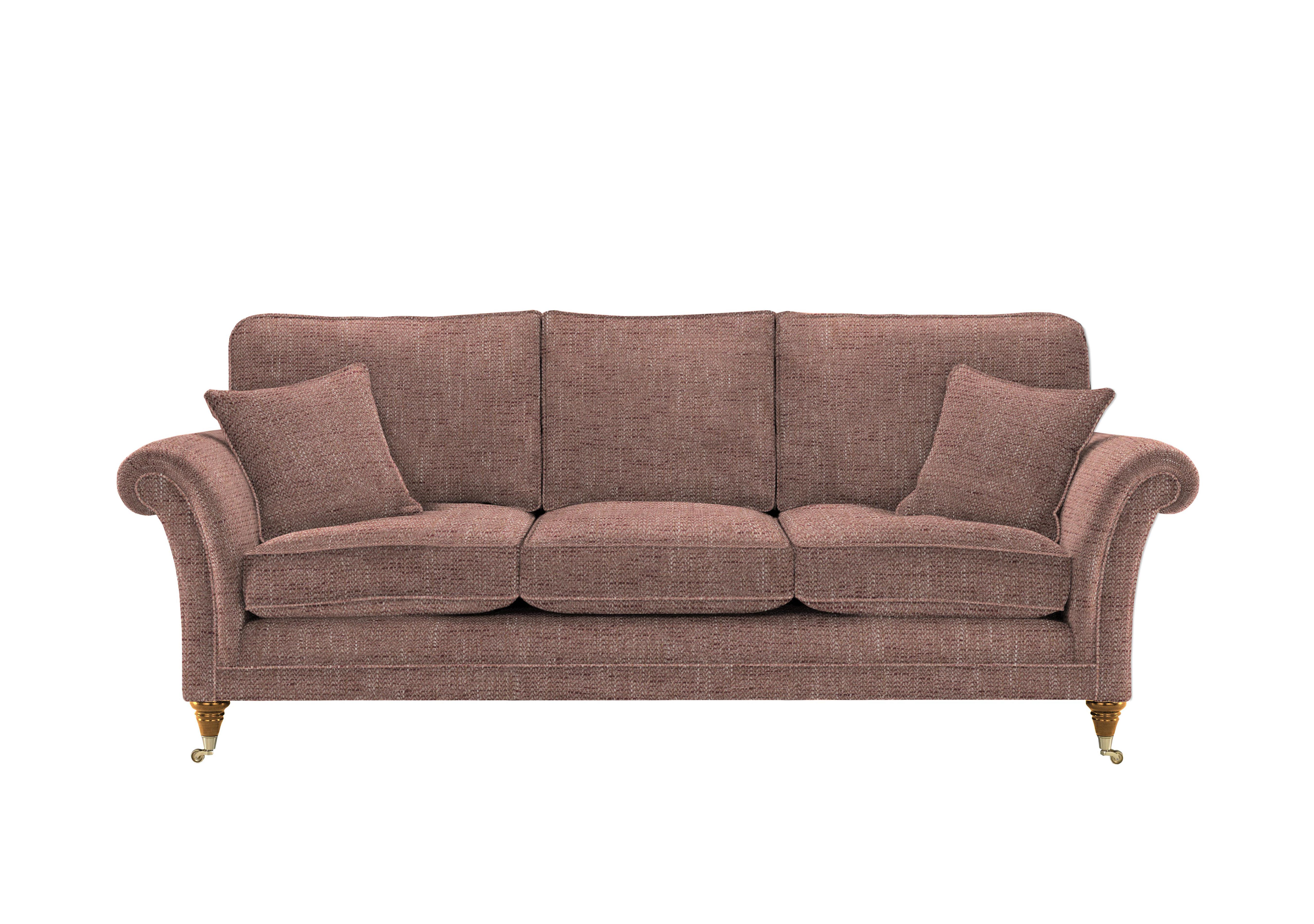 Burghley Grand 3 Seater Sofa in 001408-0003 Country Rose on Furniture Village